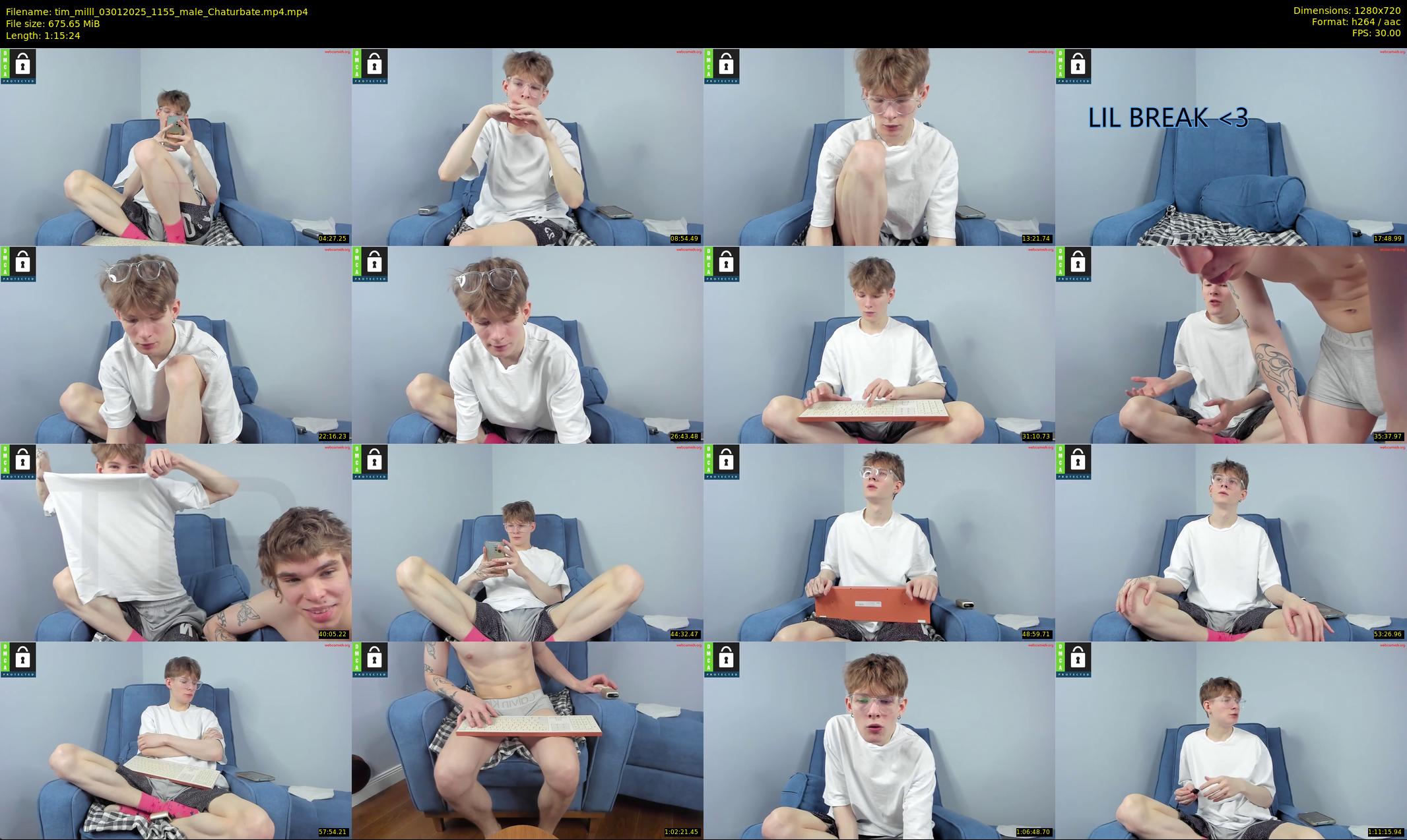 tim_milll — 76 minute Chaturbate male cam show recording, 720p, Jan 3, 2025