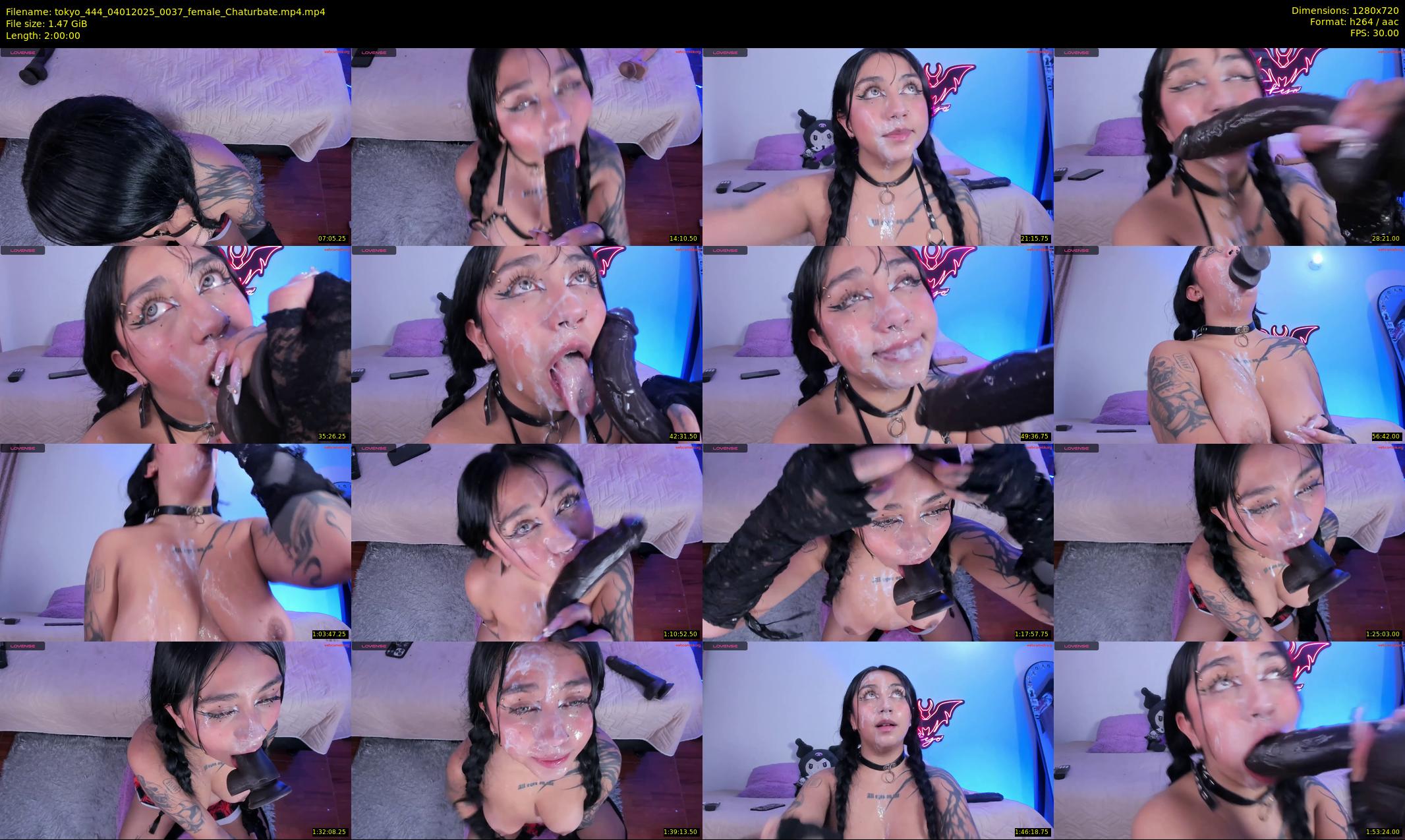 tokyo_444 — 120 minute Chaturbate female cam show recording, 720p, Jan 4, 2025