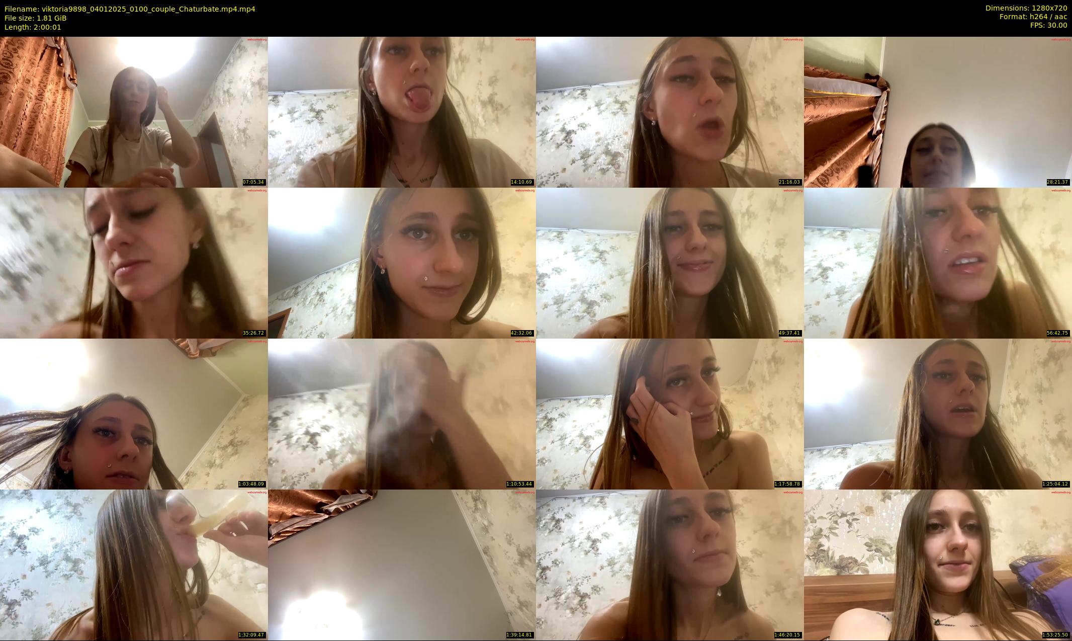 viktoria9898 — 121 minute Chaturbate couple cam show recording, 720p, Jan 4, 2025
