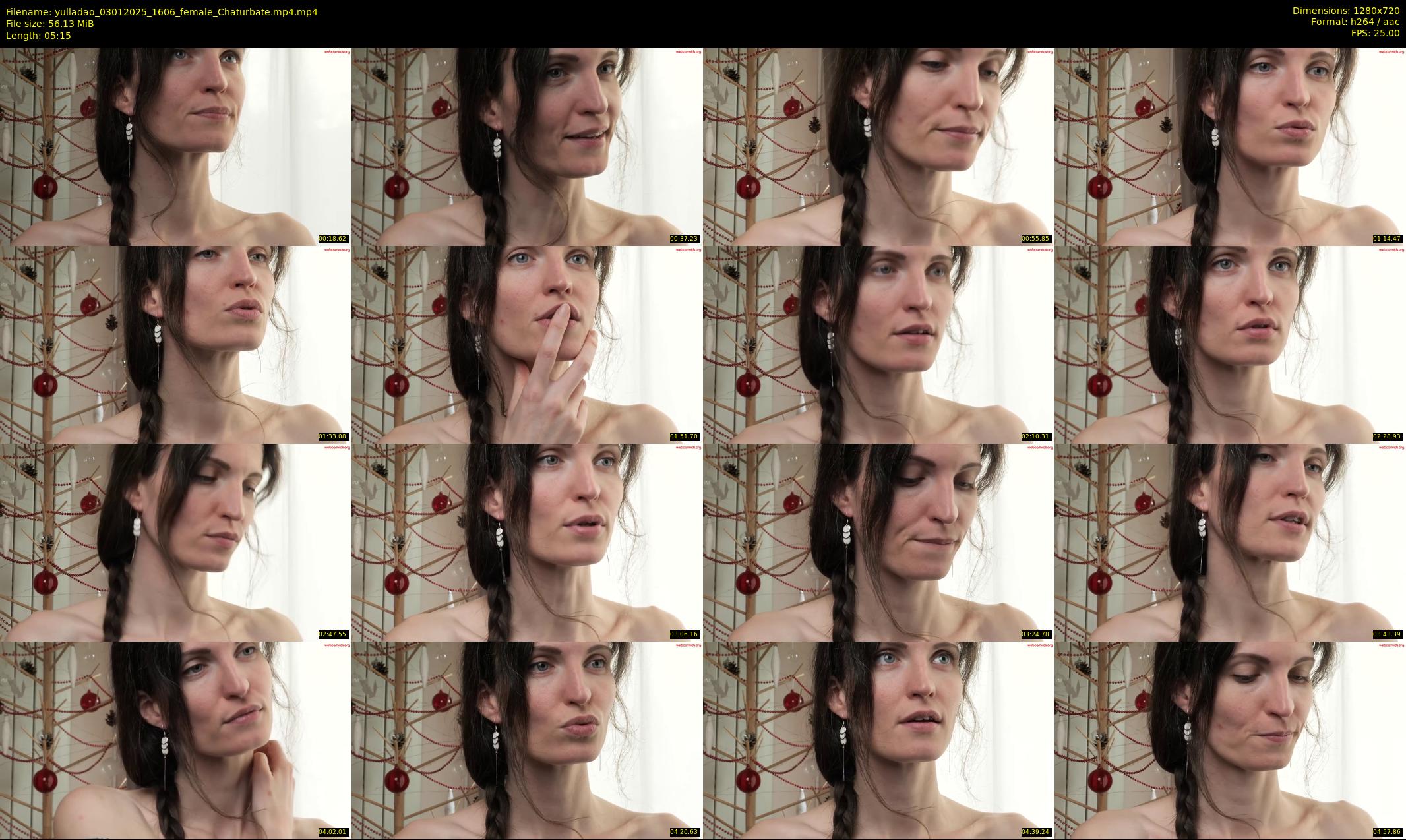 yulladao — 6 minute Chaturbate female cam show recording, 720p, Jan 3, 2025