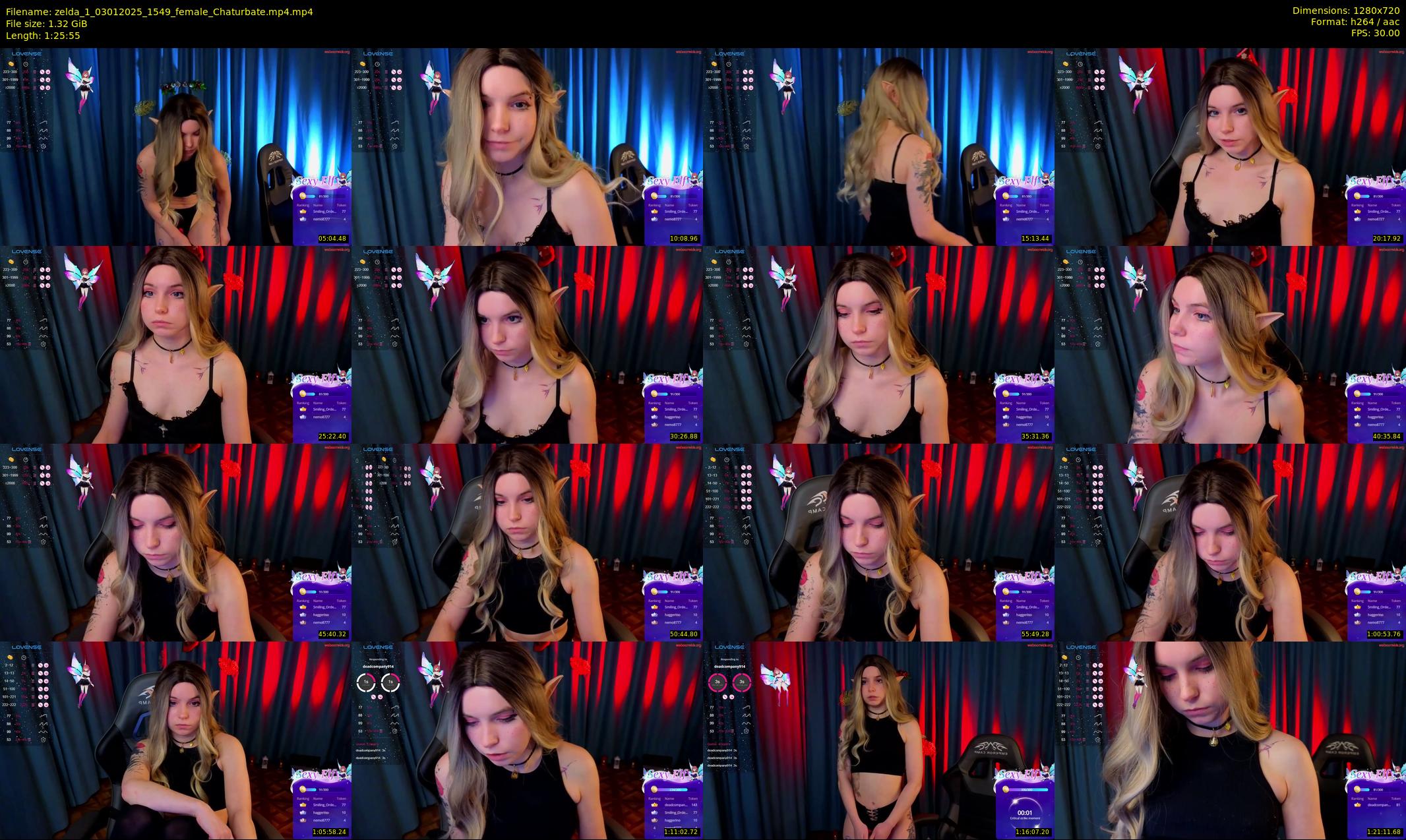 zelda_1 — 86 minute Chaturbate female cam show recording, 720p, Jan 3, 2025