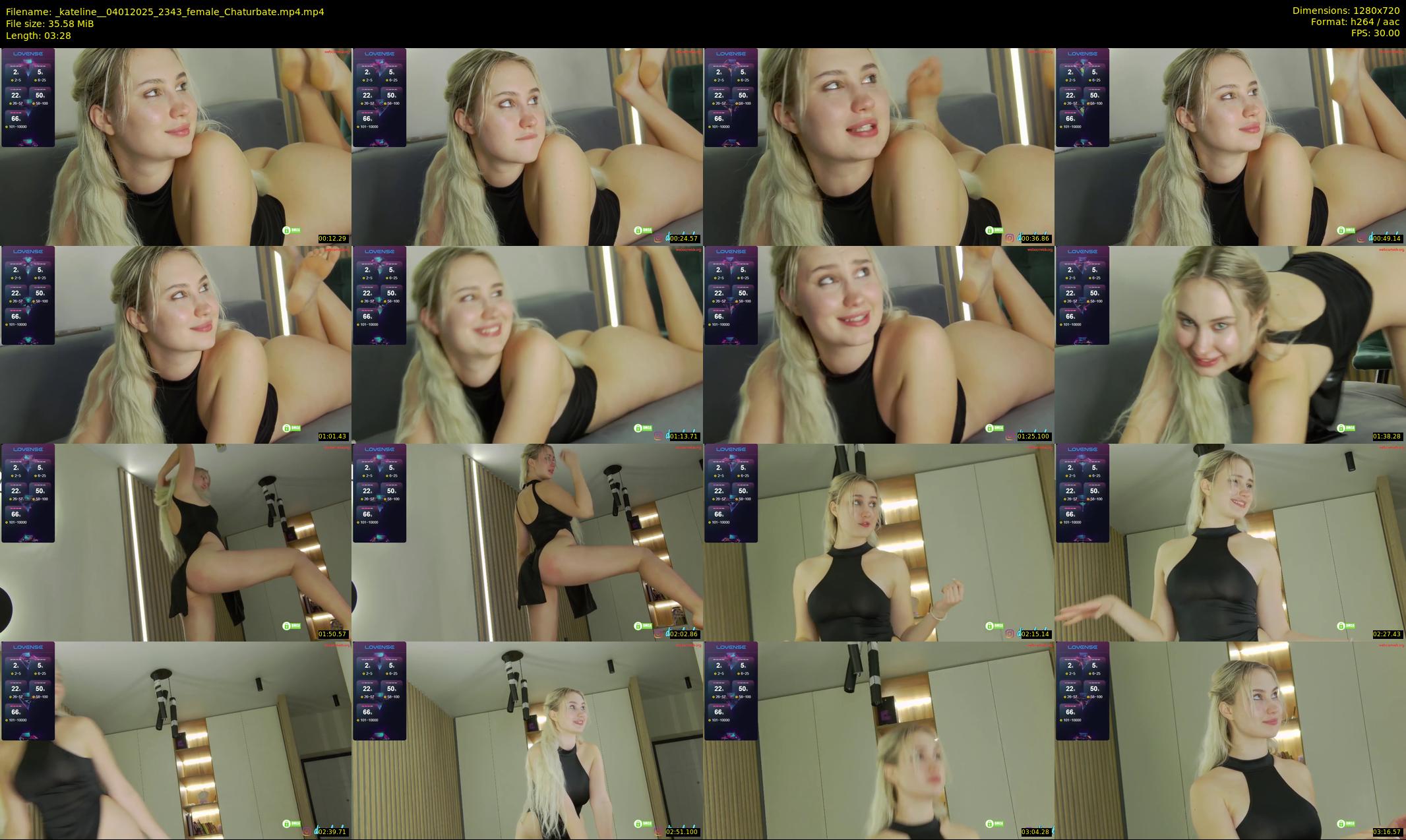 _kateline_ — 4 minute Chaturbate female cam show recording, 720p, Jan 4, 2025