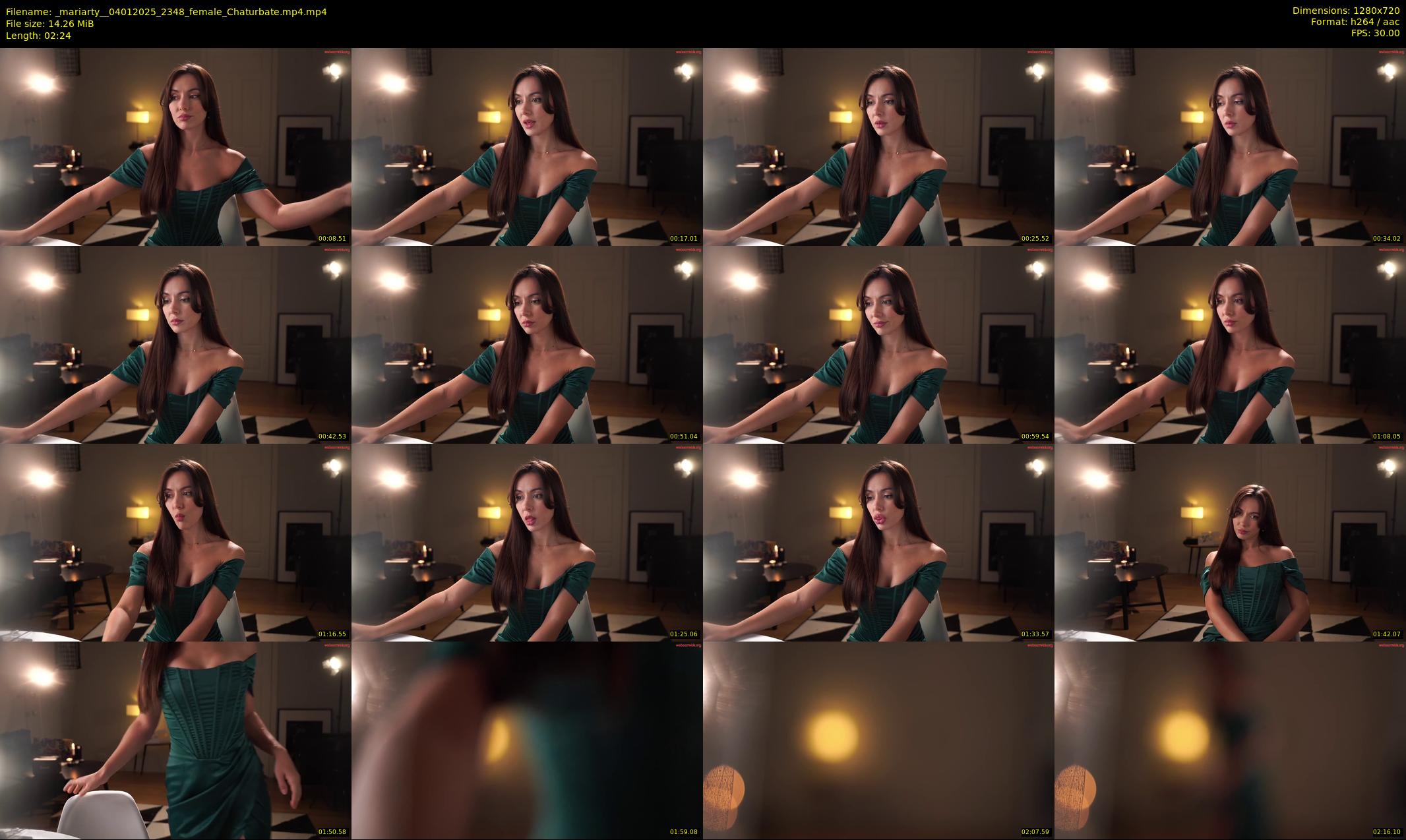 _mariarty_ — 3 minute Chaturbate female cam show recording, 720p, Jan 4, 2025