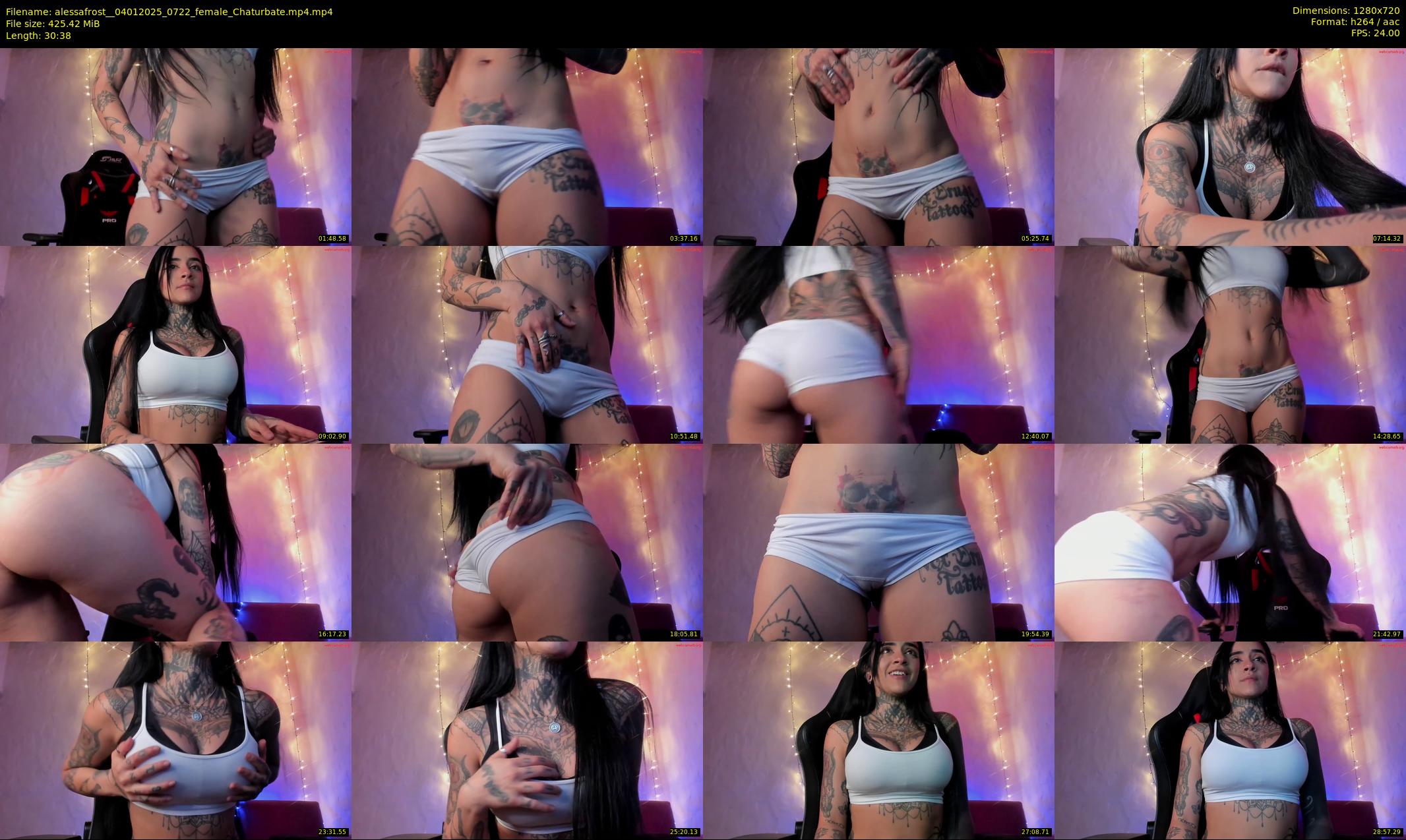 alessafrost_ — 31 minute Chaturbate female cam show recording, 720p, Jan 4, 2025
