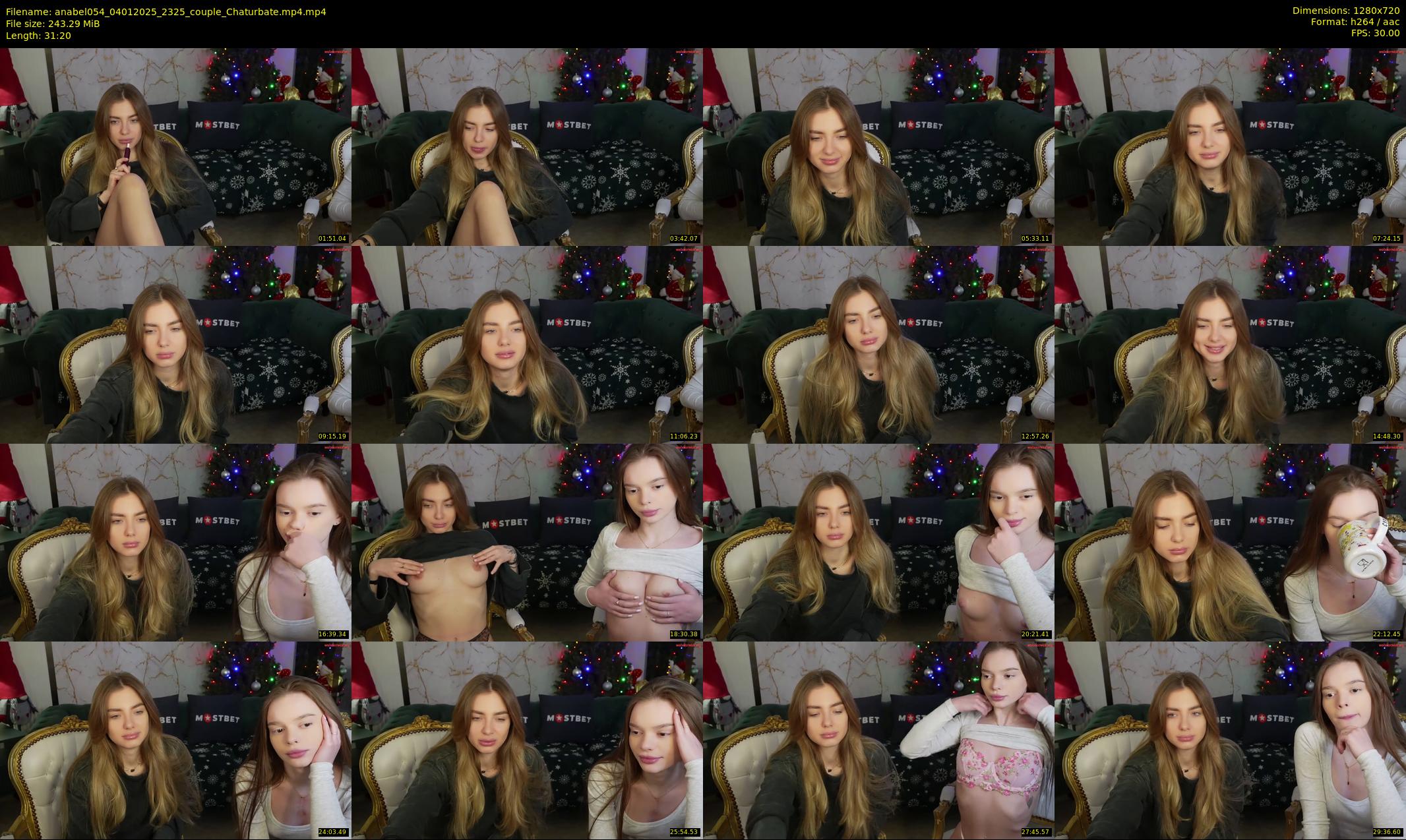 anabel054 — 32 minute Chaturbate female cam show recording, 720p, Jan 4, 2025