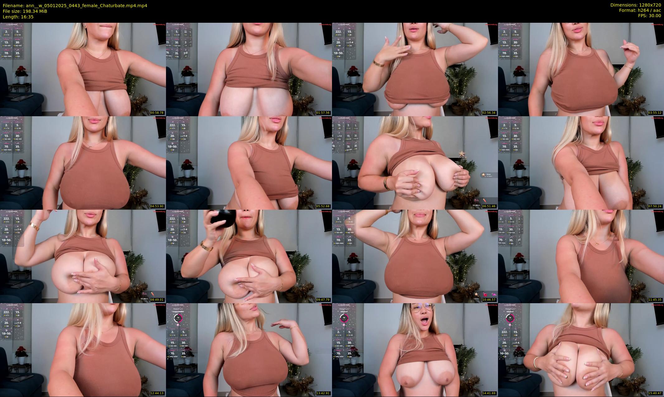 ann__w — 17 minute Chaturbate female cam show recording, 720p, Jan 5, 2025