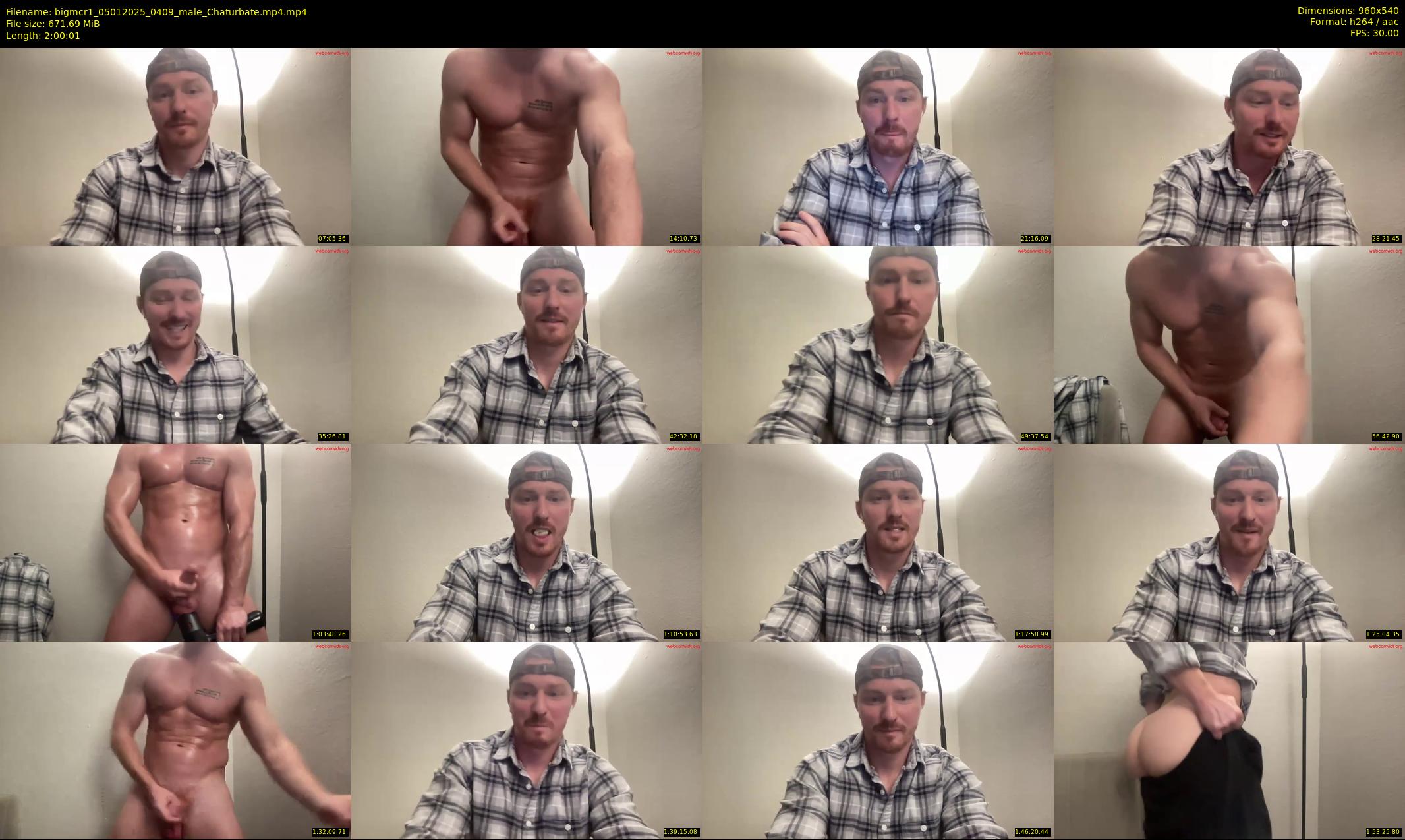 bigmcr1 — 121 minute Chaturbate male cam show recording, 480p, Jan 5, 2025