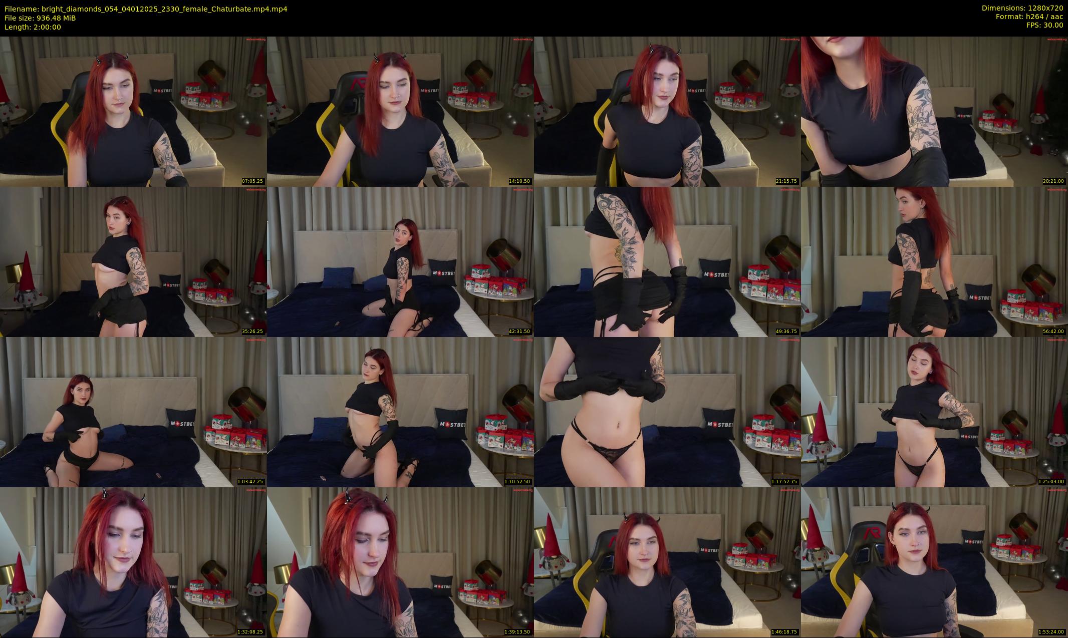 bright_diamonds_054 — 120 minute Chaturbate couple cam show recording, 720p, Jan 4, 2025