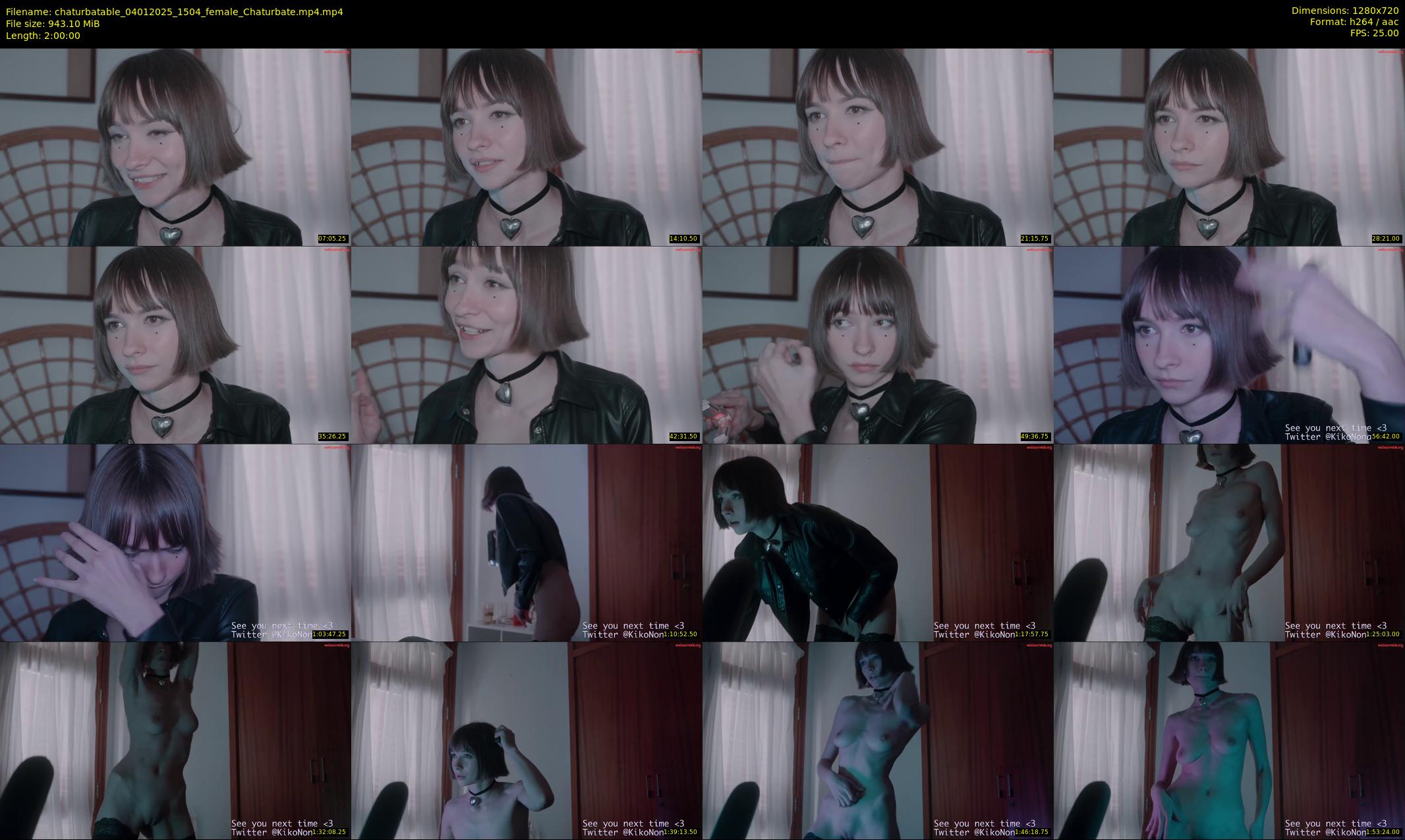 chaturbatable — 120 minute Chaturbate couple cam show recording, 720p, Jan 4, 2025
