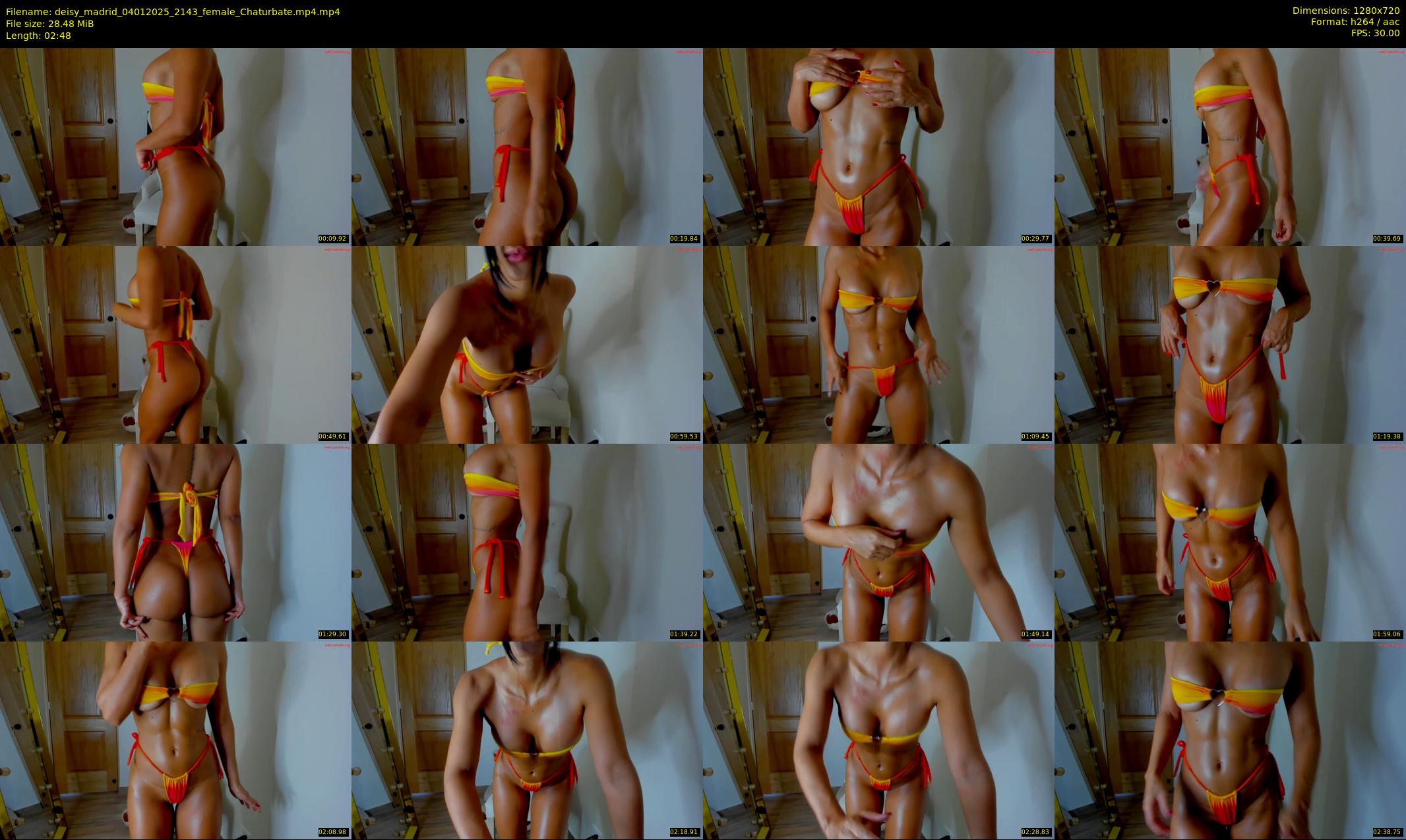 deisy_madrid — 3 minute Chaturbate female cam show recording, 720p, Jan 4, 2025