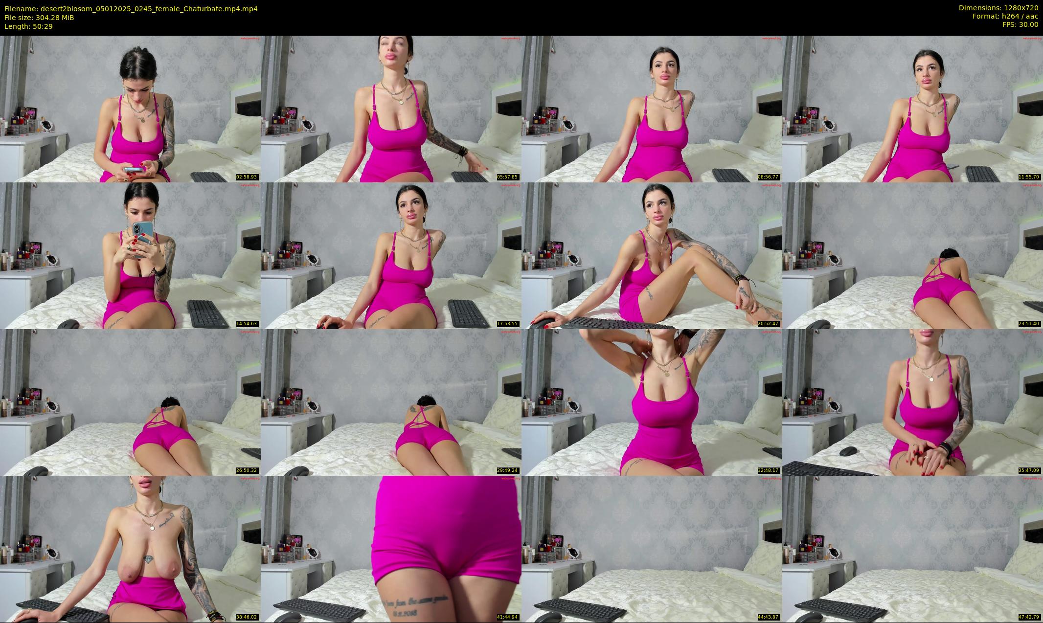 desert2blosom — 51 minute Chaturbate female cam show recording, 720p, Jan 5, 2025