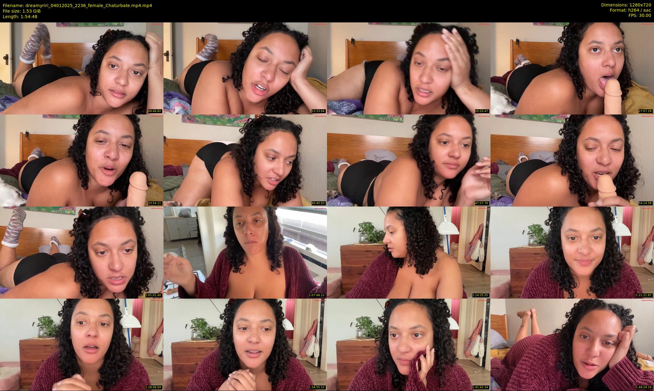 dreamyriri — 115 minute Chaturbate female cam show recording, 720p, Jan 4, 2025