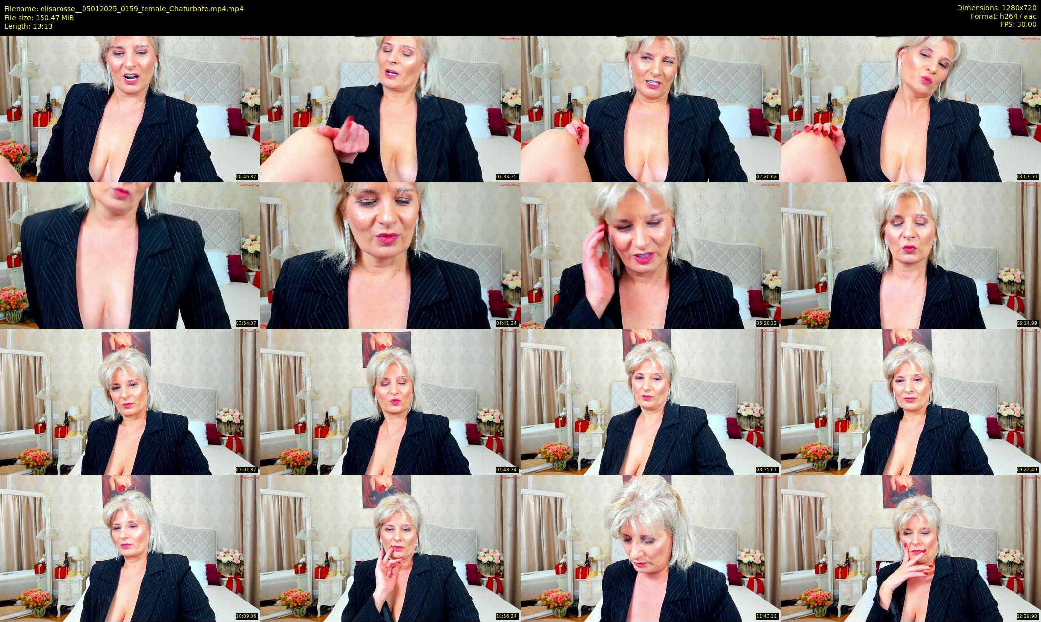 elisarosse_ — 14 minute Chaturbate female cam show recording, 720p, Jan 5, 2025