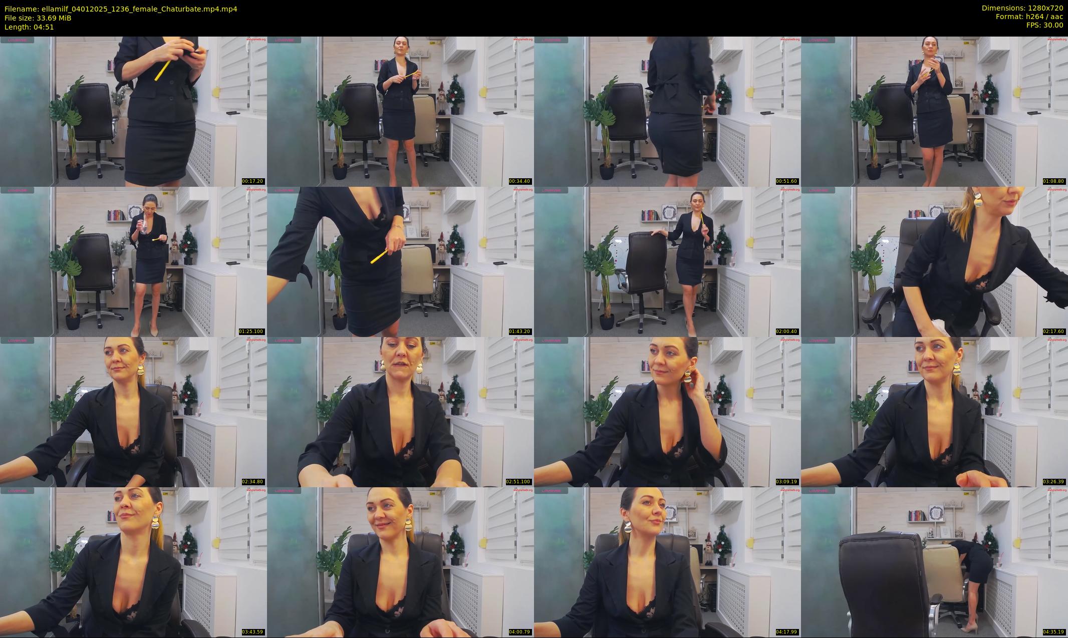 ellamilf — 5 minute Chaturbate female cam show recording, 720p, Jan 4, 2025