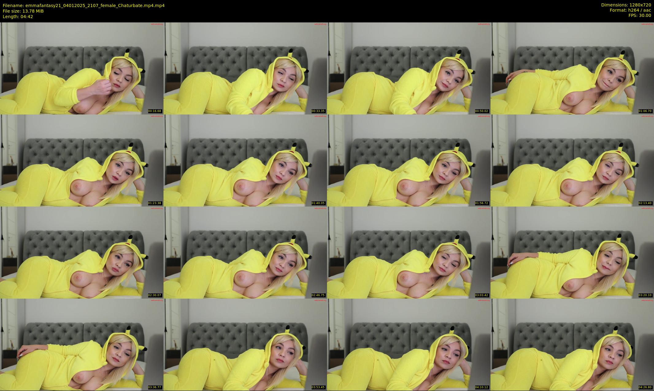 emmafantasy21 — 5 minute Chaturbate couple cam show recording, 720p, Jan 4, 2025