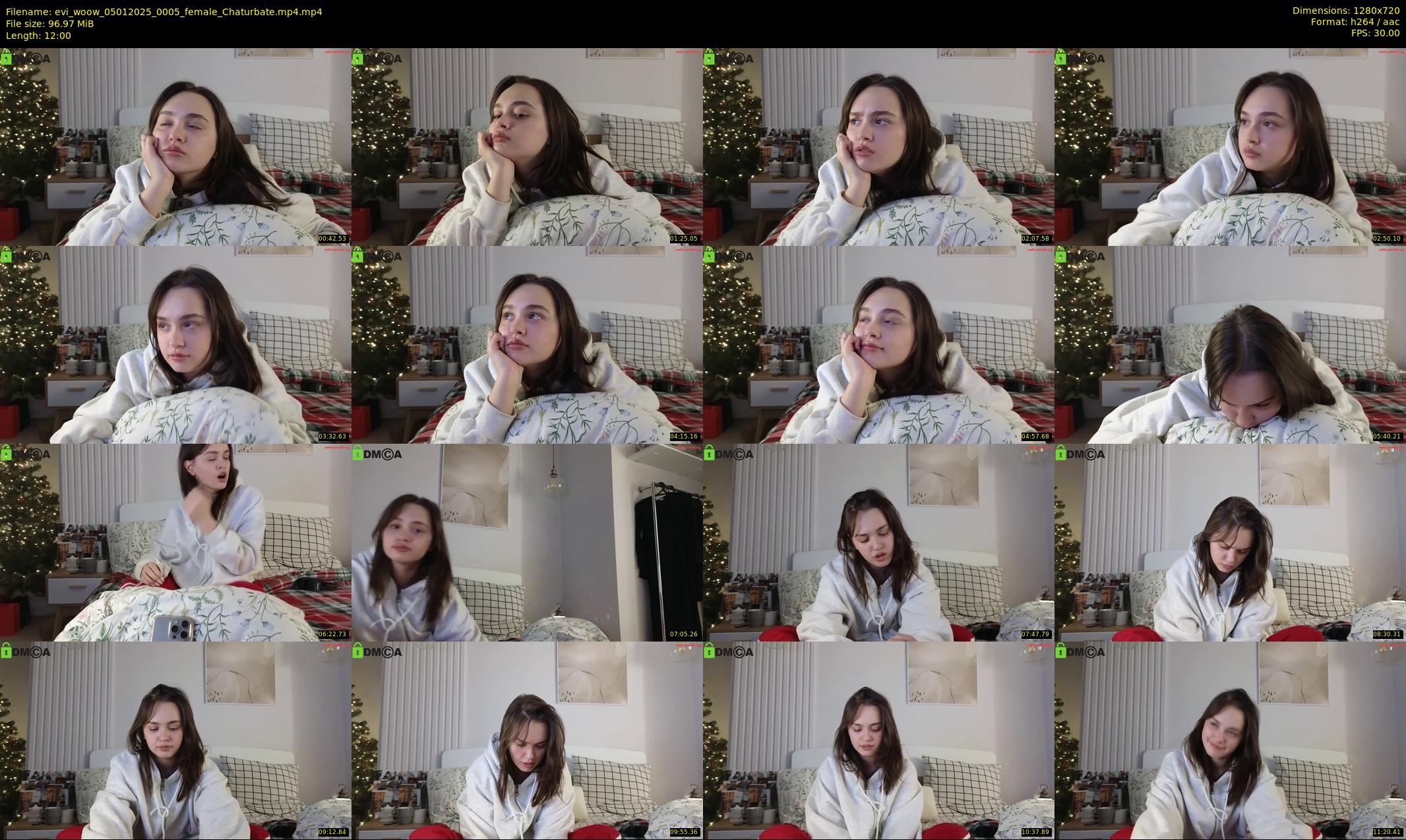 evi_woow — 12 minute Chaturbate female cam show recording, 720p, Jan 5, 2025