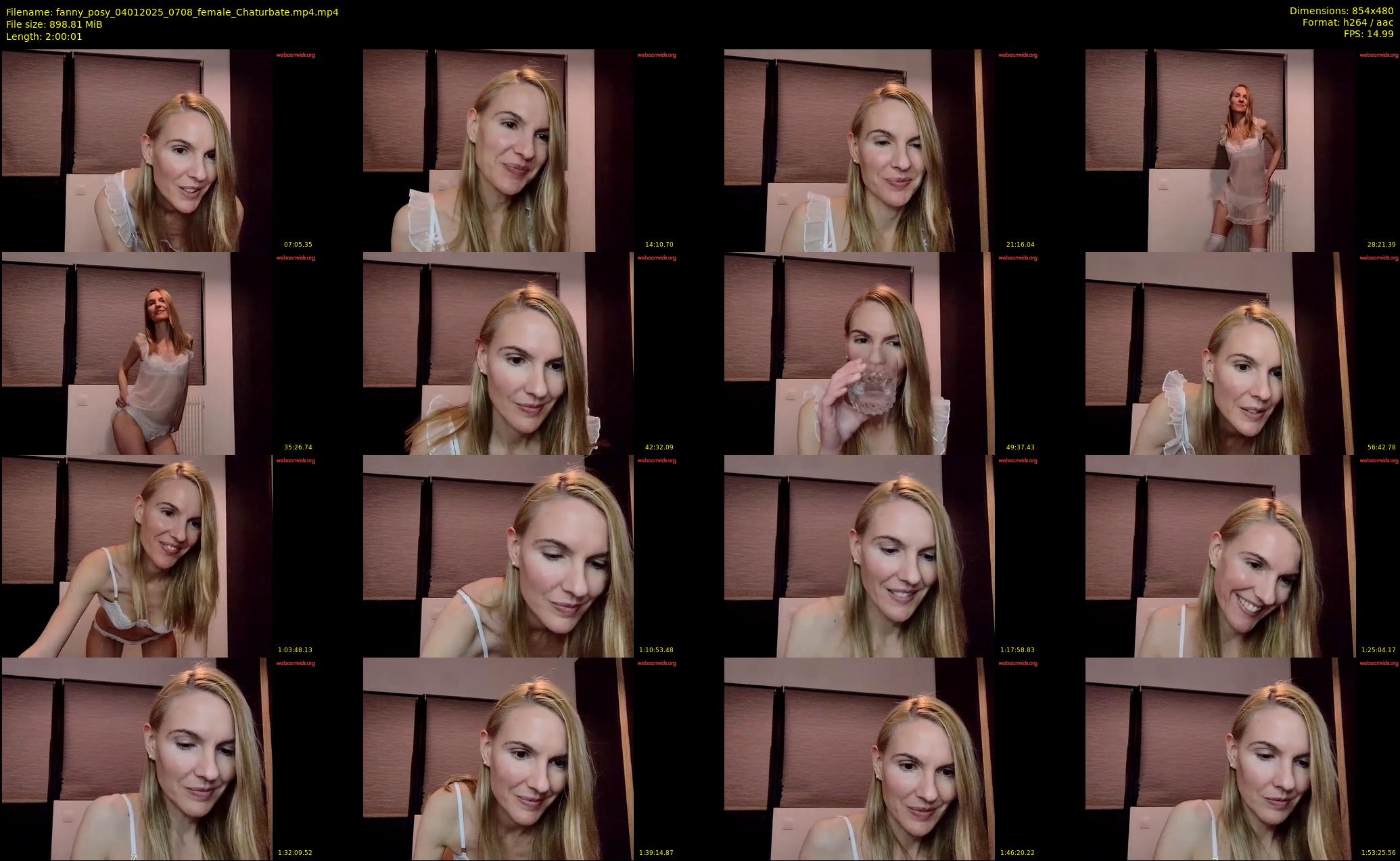 fanny_posy — 121 minute Chaturbate female cam show recording, 480p, Jan 4, 2025