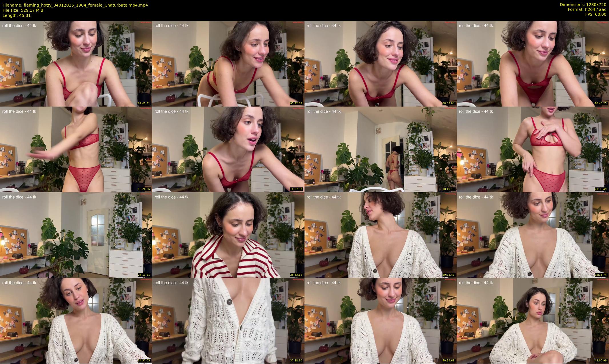 flaming_hotty — 46 minute Chaturbate female cam show recording, 720p, Jan 4, 2025