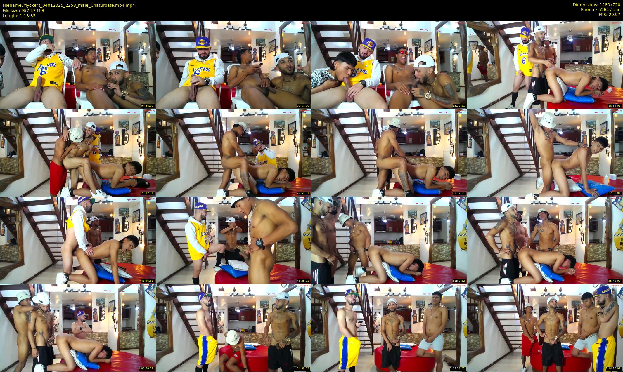 flyckers — 79 minute Chaturbate male cam show recording, 720p, Jan 4, 2025