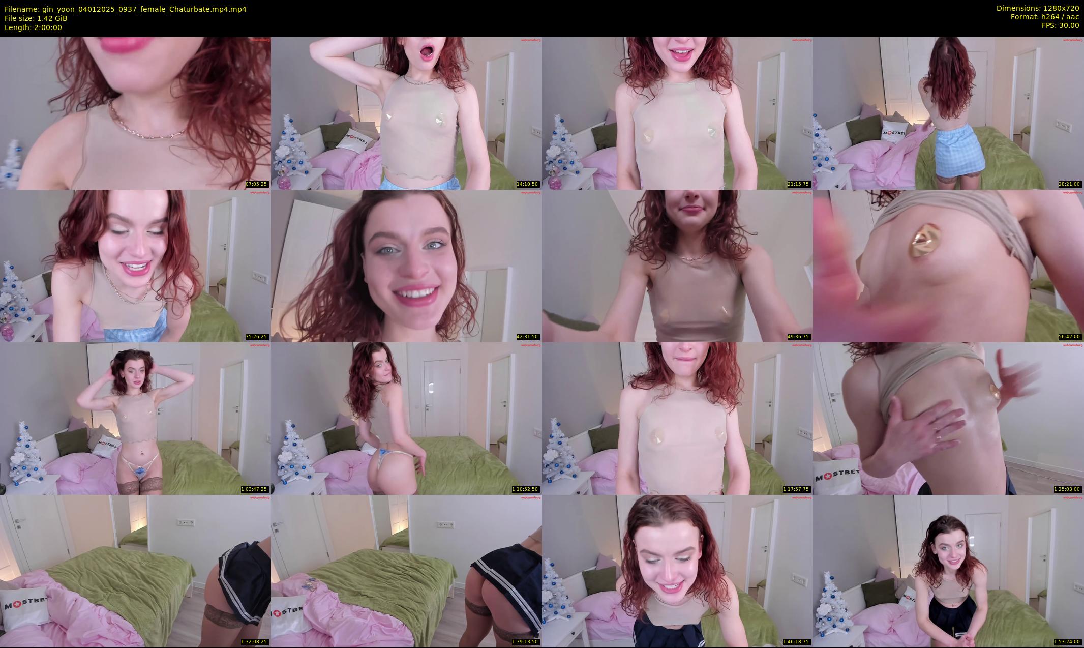 gin_yoon — 120 minute Chaturbate female cam show recording, 720p, Jan 4, 2025