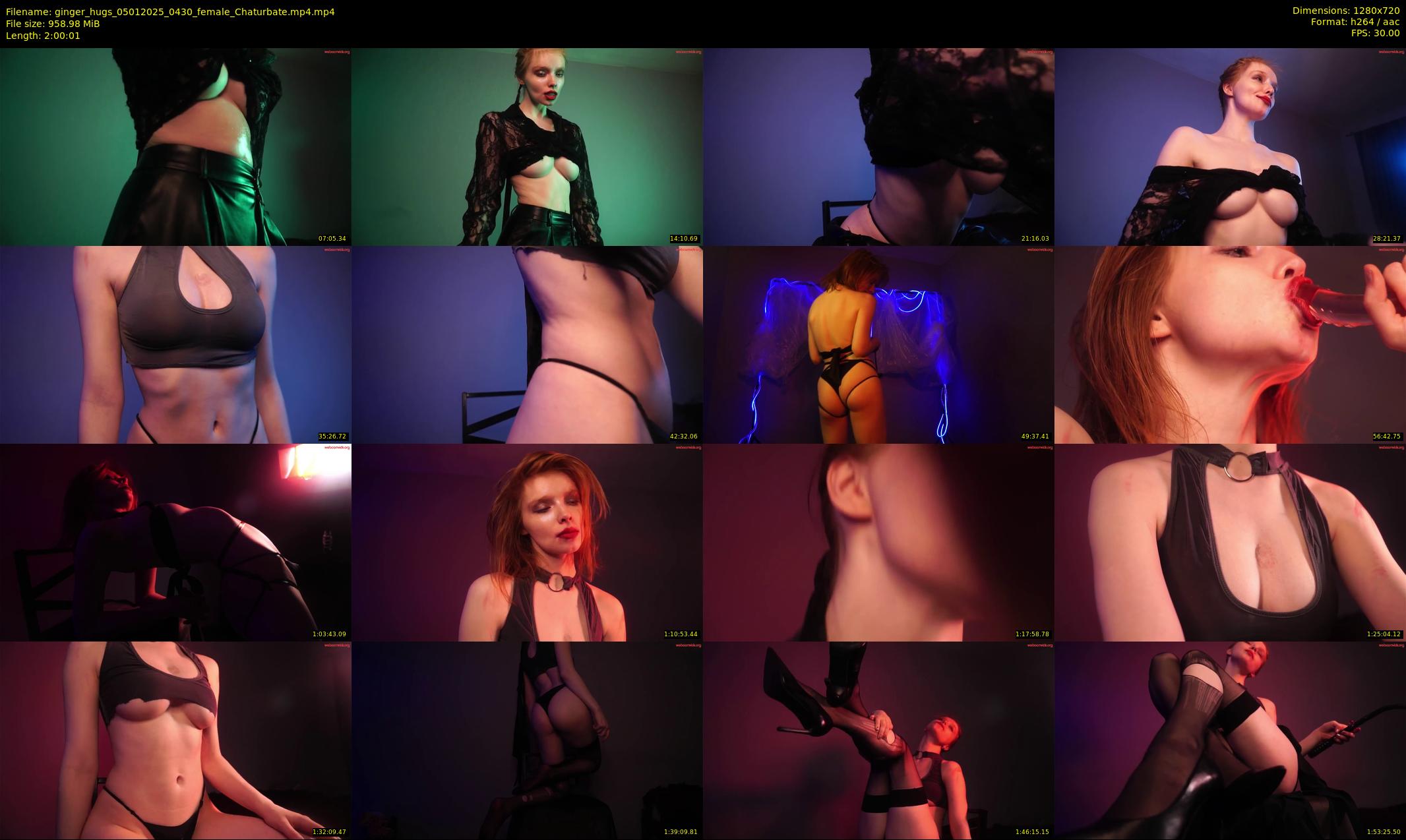 ginger_hugs — 121 minute Chaturbate female cam show recording, 720p, Jan 5, 2025
