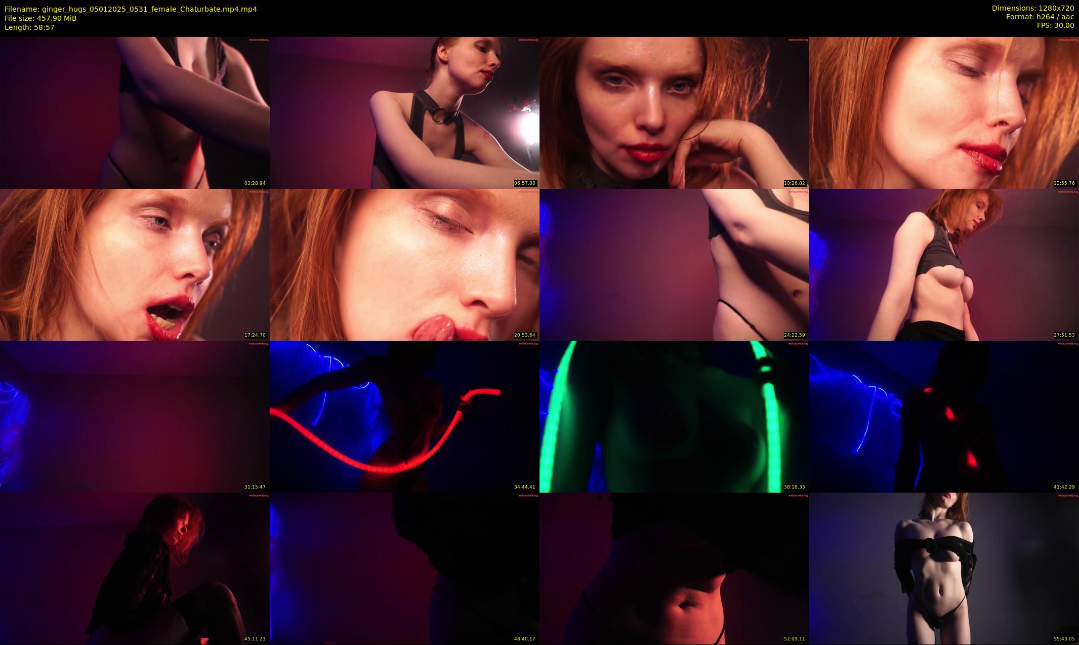 ginger_hugs — 59 minute Chaturbate female cam show recording, 720p, Jan 5, 2025