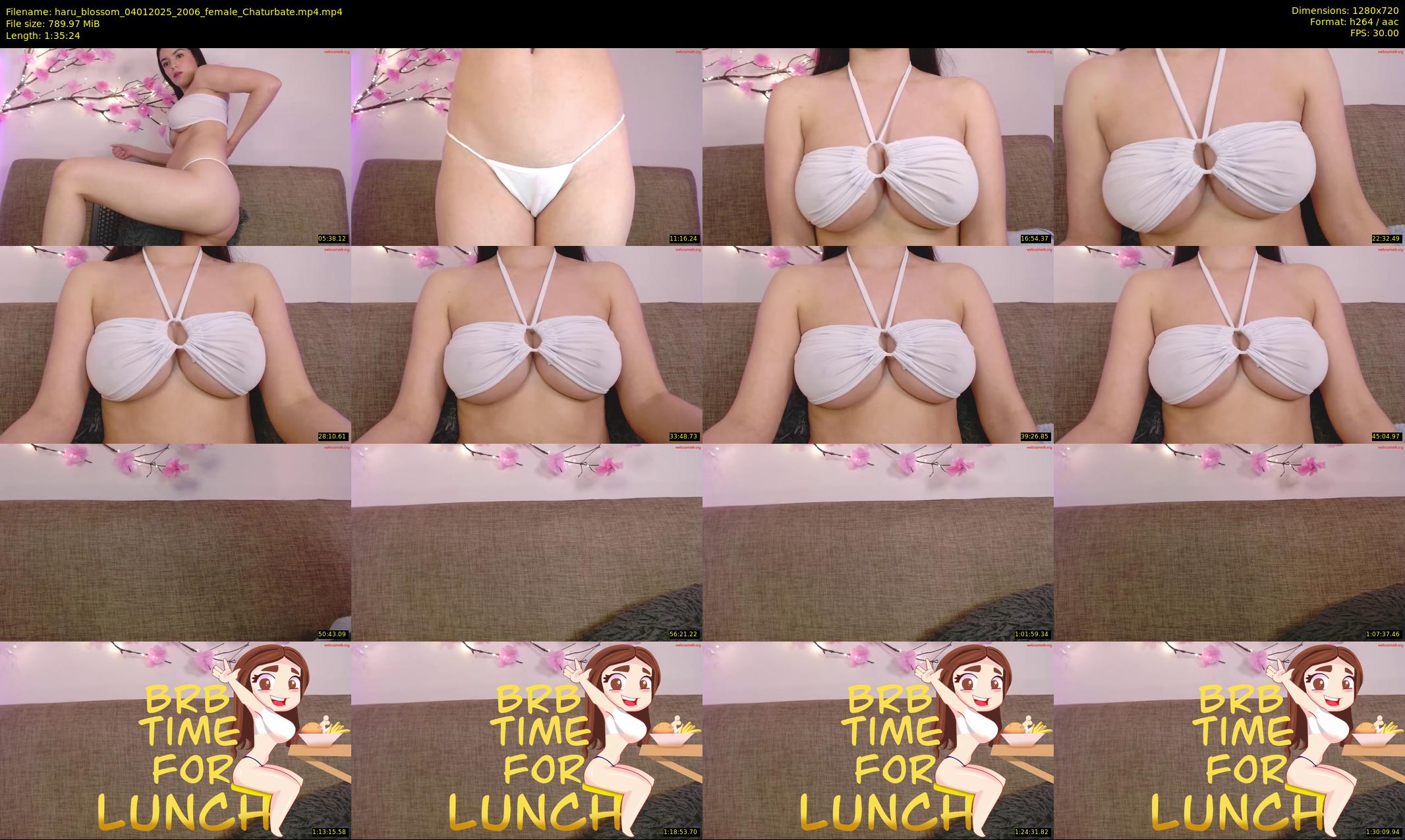haru_blossom — 96 minute Chaturbate female cam show recording, 720p, Jan 4, 2025