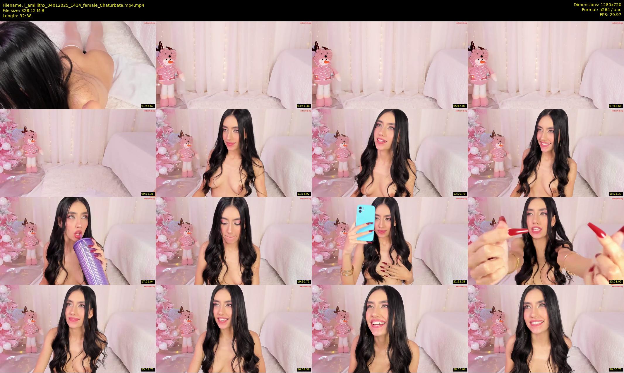 i_amlilithx — 33 minute Chaturbate female cam show recording, 720p, Jan 4, 2025