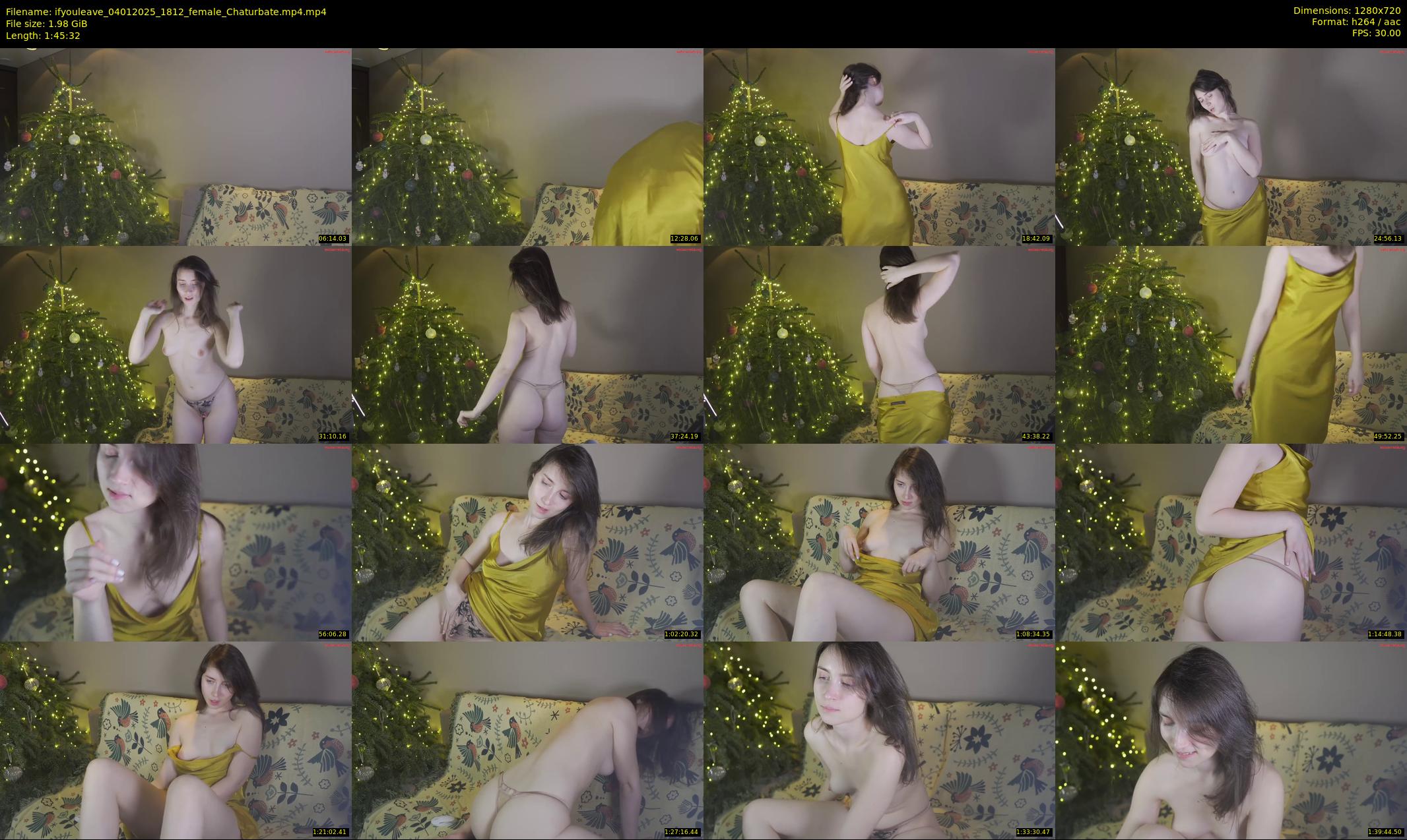 ifyouleave — 106 minute Chaturbate female cam show recording, 720p, Jan 4, 2025
