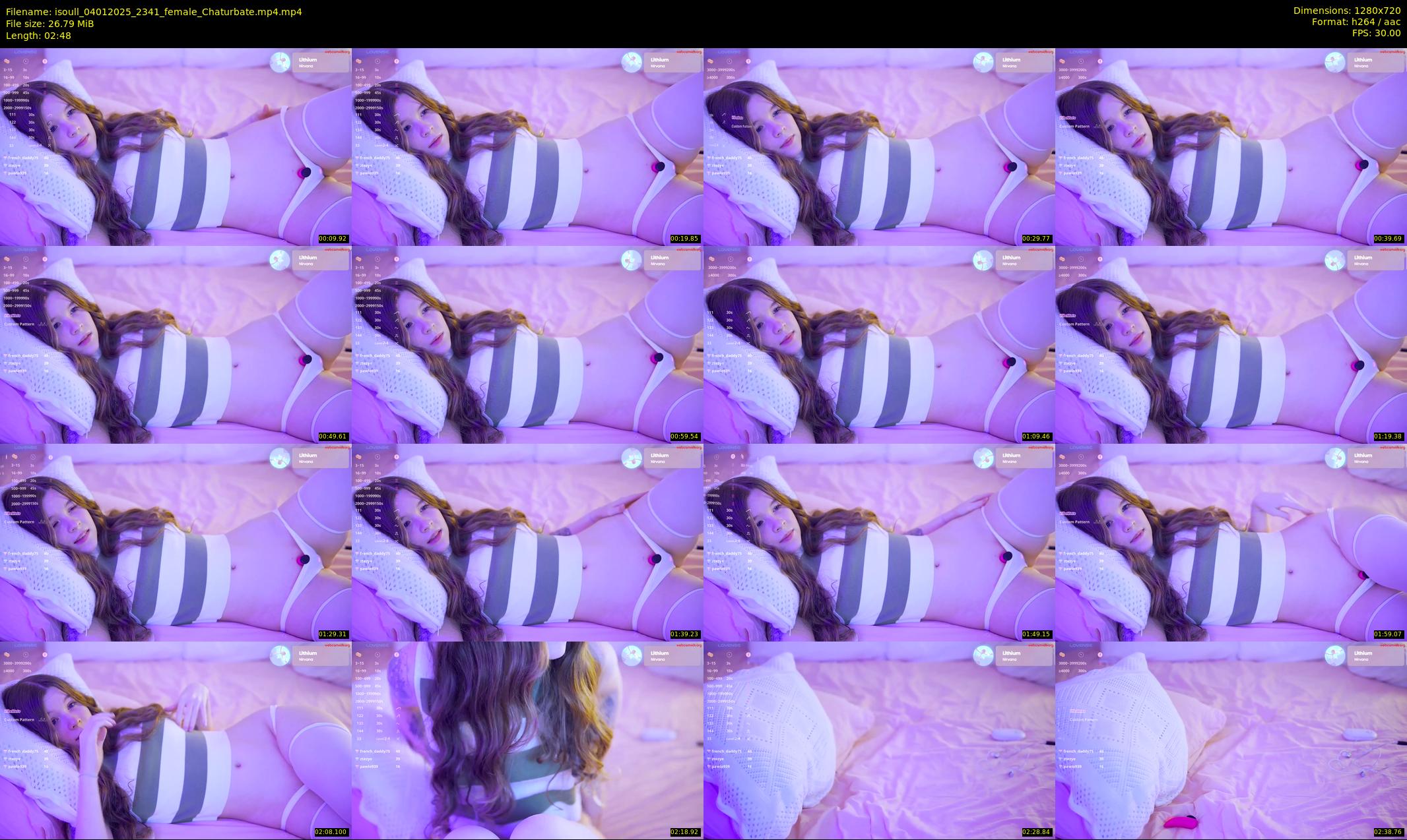 isoull — 3 minute Chaturbate female cam show recording, 720p, Jan 4, 2025