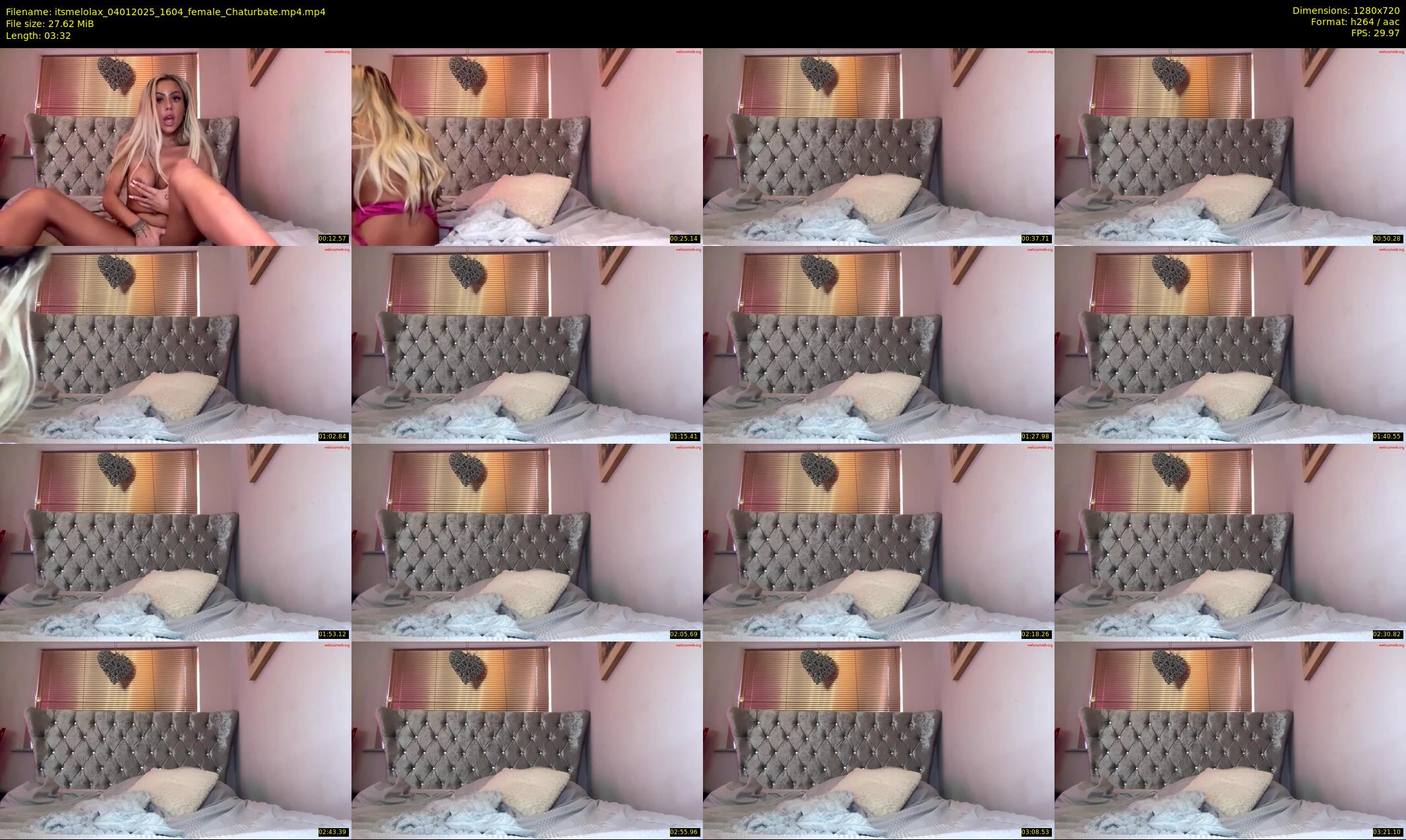 itsmelolax — 4 minute Chaturbate female cam show recording, 720p, Jan 4, 2025