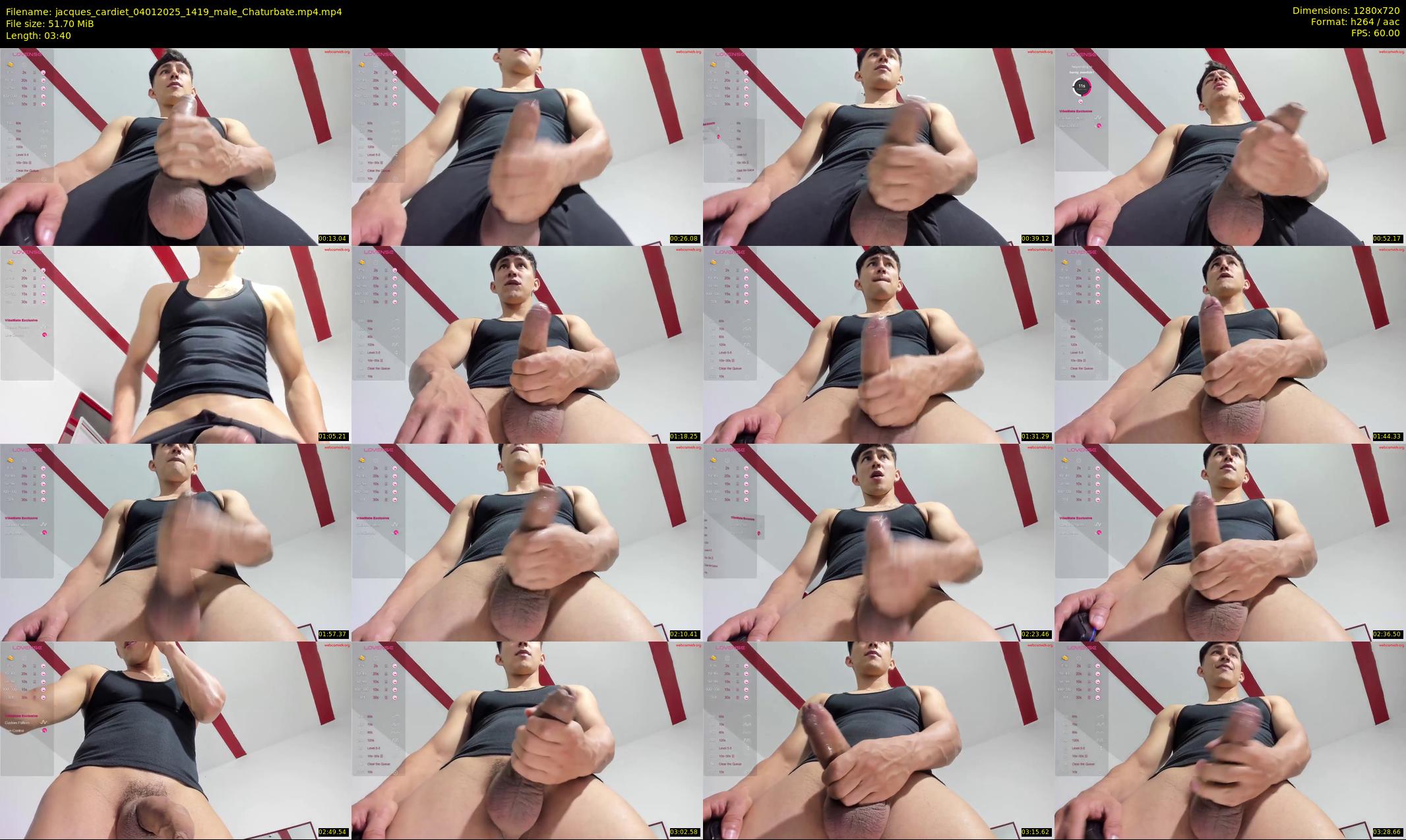 jacques_cardiet — 4 minute Chaturbate male cam show recording, 720p, Jan 4, 2025