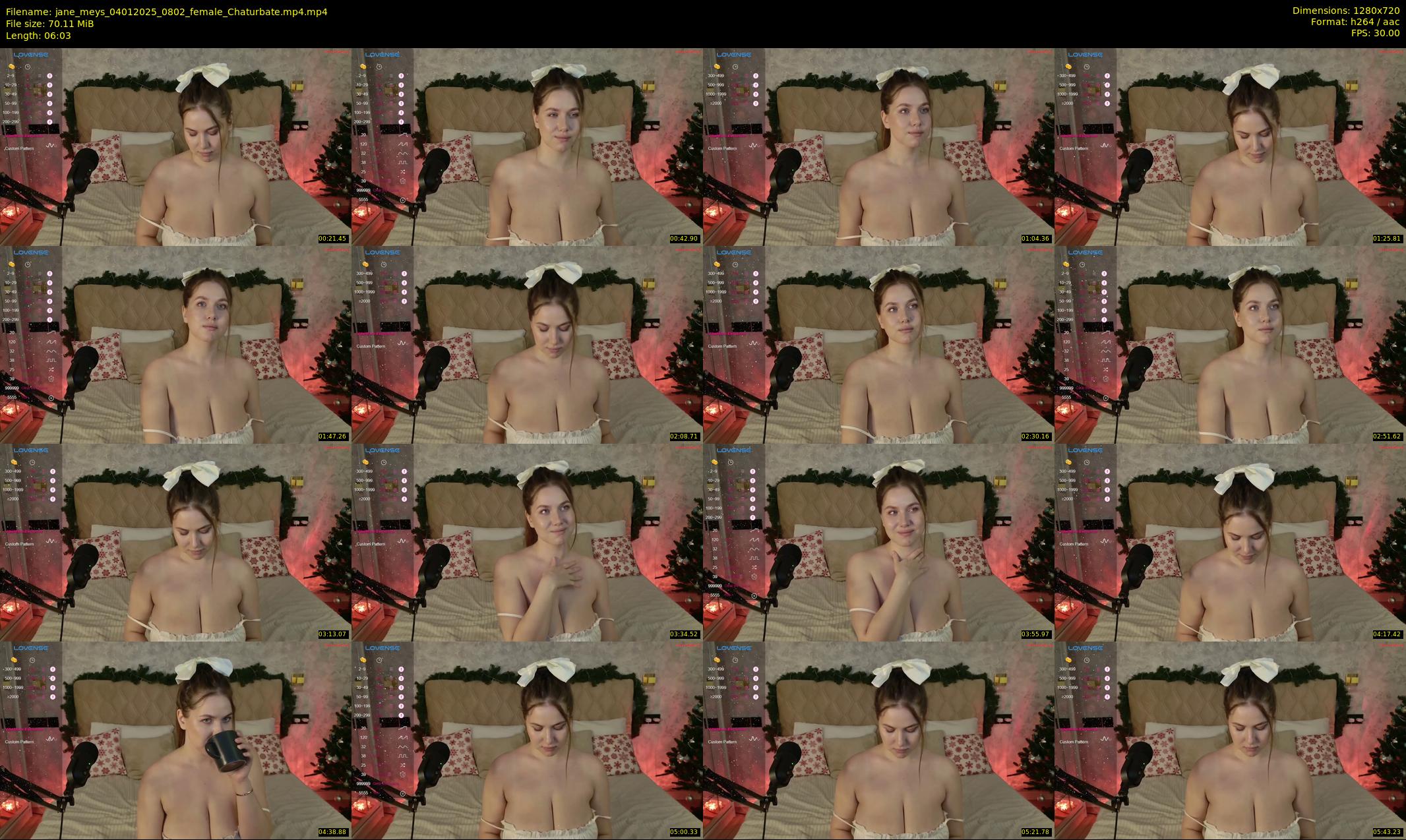 jane_meys — 7 minute Chaturbate female cam show recording, 720p, Jan 4, 2025