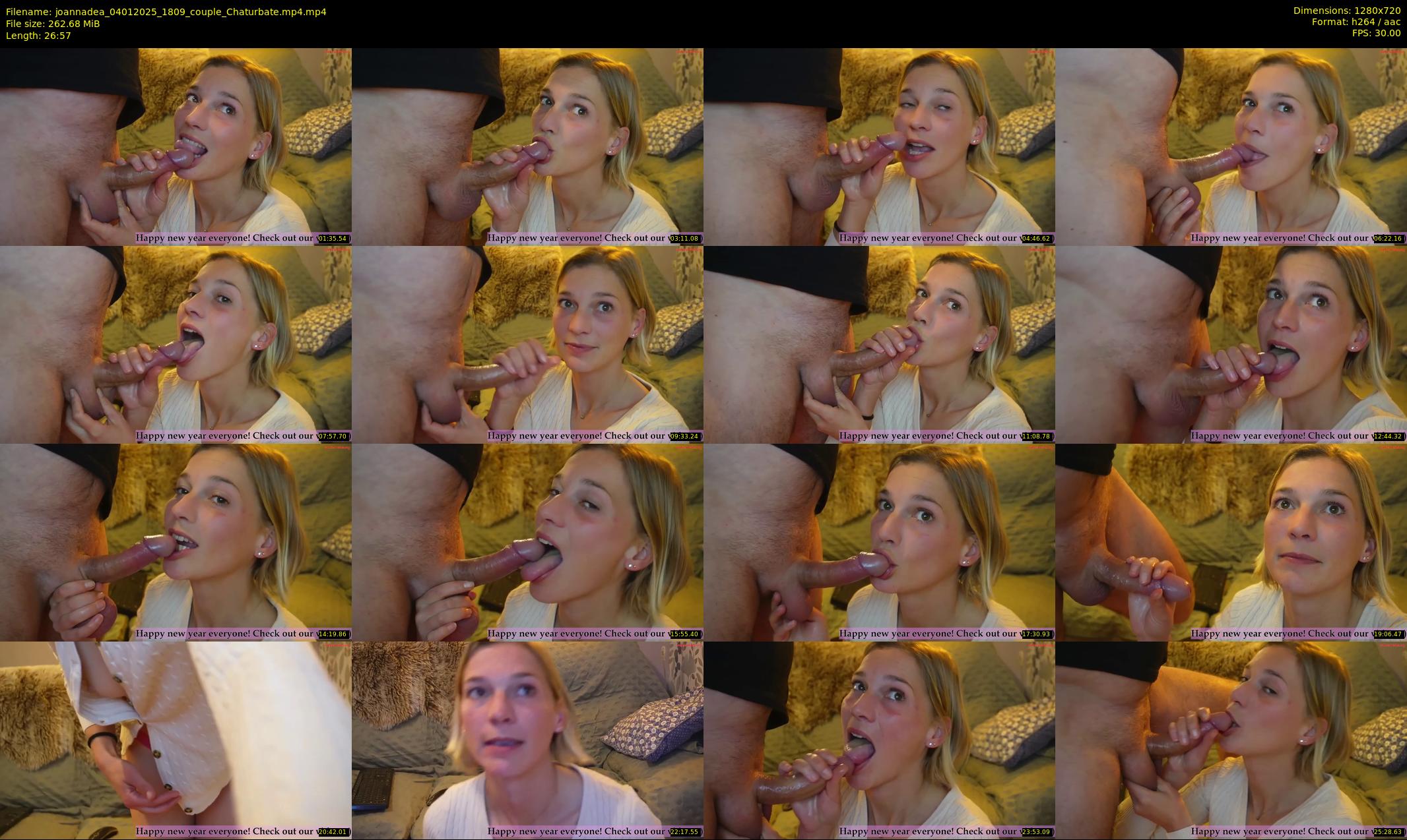 joannadea — 27 minute Chaturbate female cam show recording, 720p, Jan 4, 2025