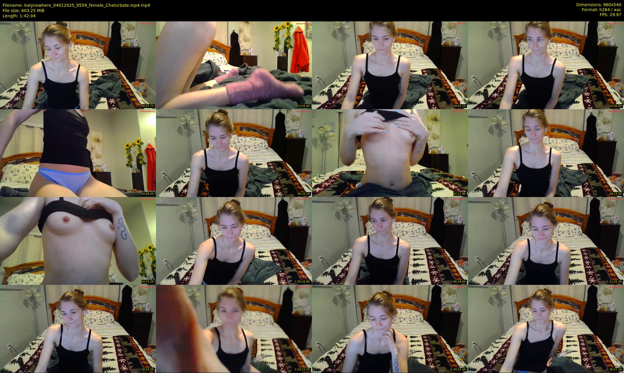 katynowhere — 103 minute Chaturbate female cam show recording, 480p, Jan 4, 2025