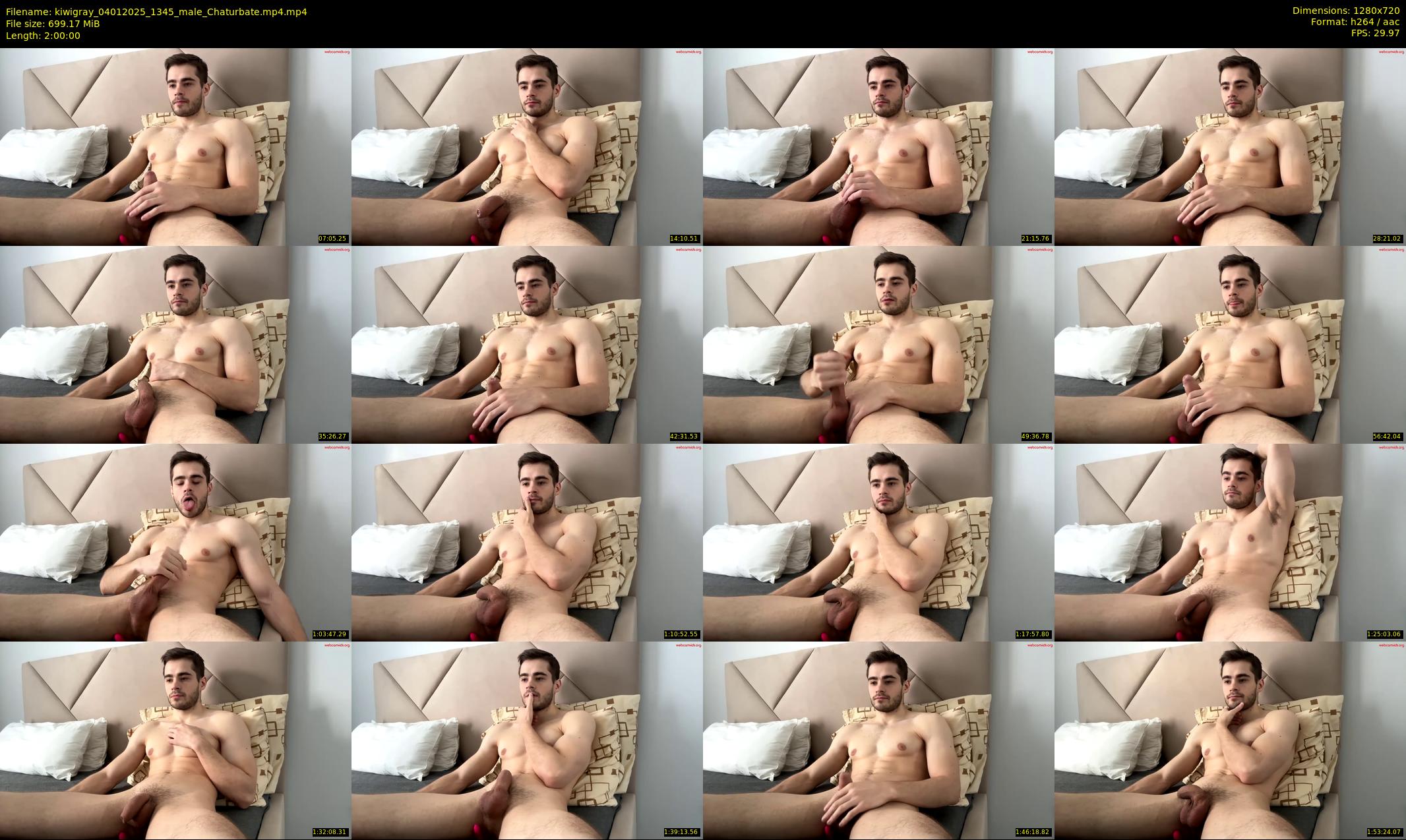 kiwigray — 120 minute Chaturbate male cam show recording, 720p, Jan 4, 2025