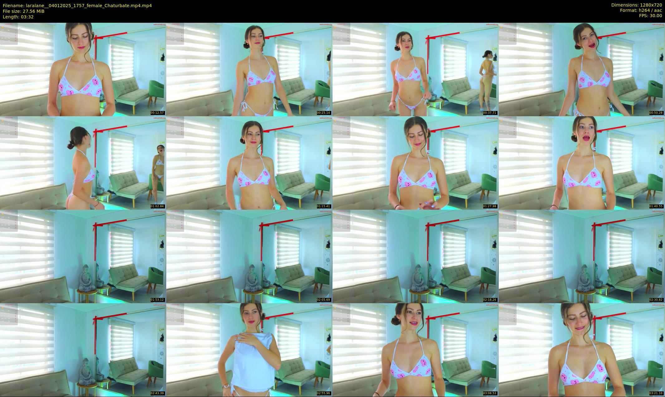 laralane_ — 4 minute Chaturbate female cam show recording, 720p, Jan 4, 2025