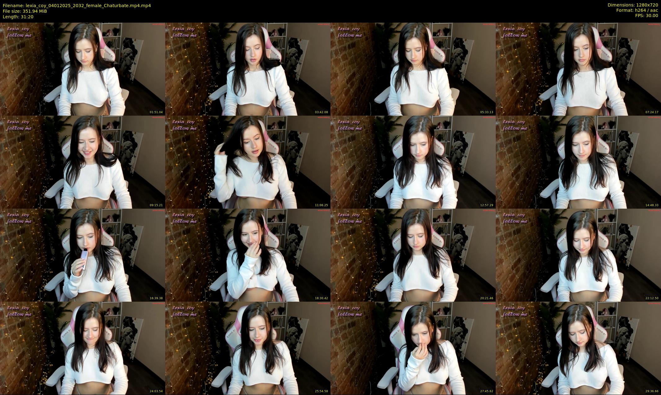 lexia_coy — 32 minute Chaturbate female cam show recording, 720p, Jan 4, 2025