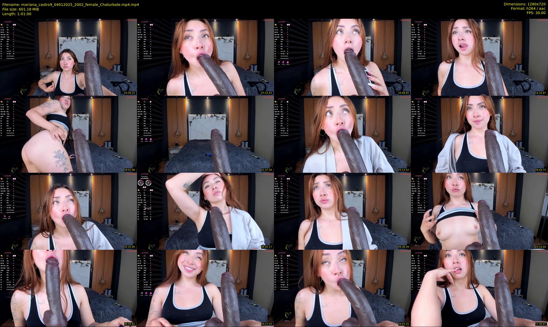 mariana_castro9 — 61 minute Chaturbate female cam show recording, 720p, Jan 4, 2025