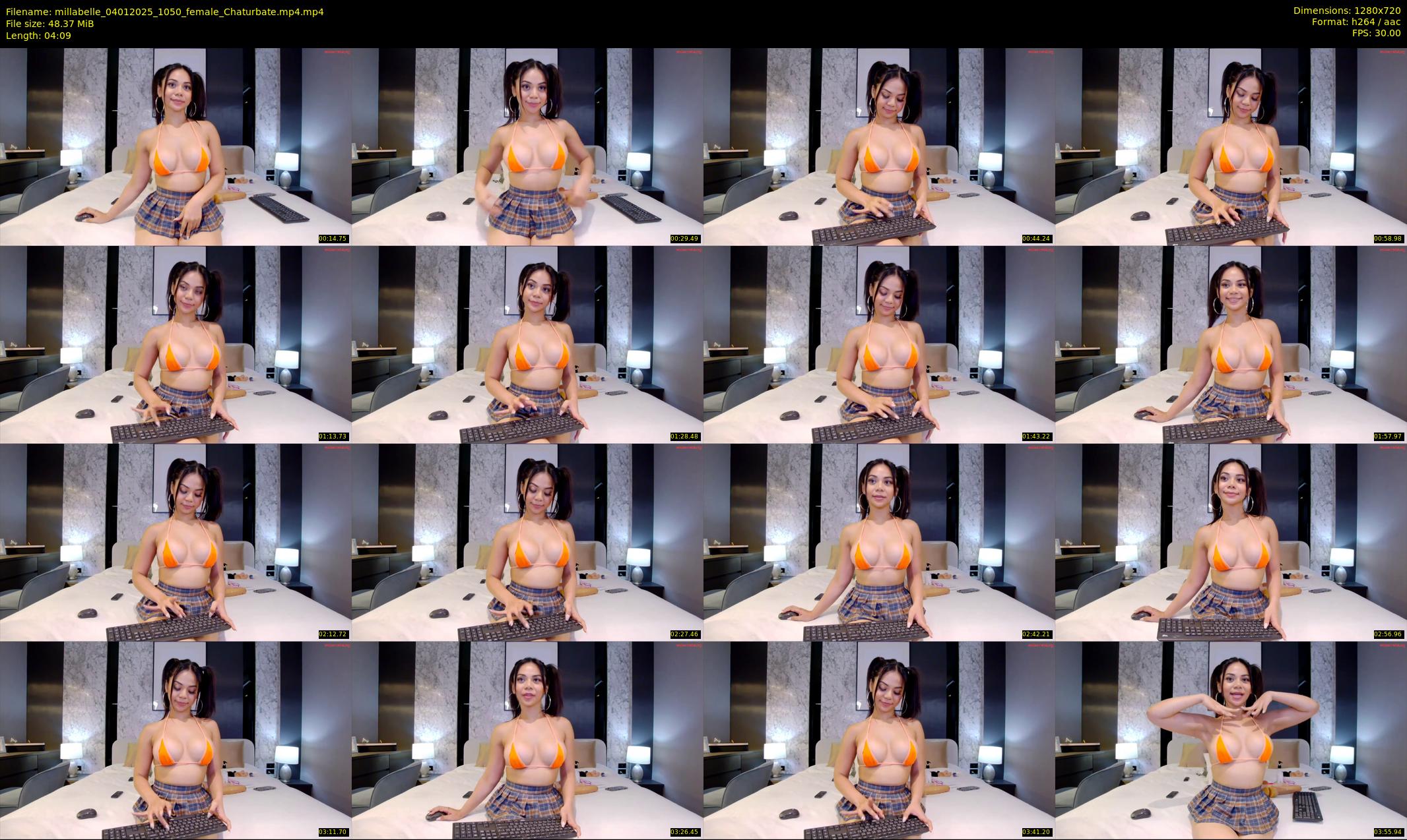 millabelle — 5 minute Chaturbate female cam show recording, 720p, Jan 4, 2025