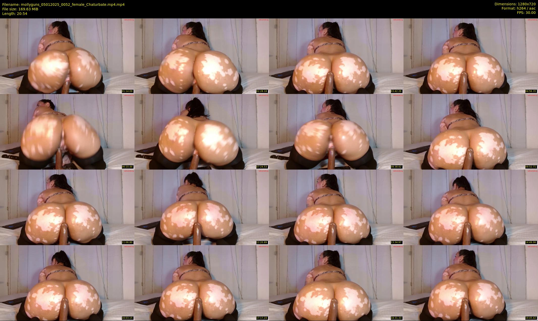 mollyguns — 21 minute Chaturbate female cam show recording, 720p, Jan 5, 2025