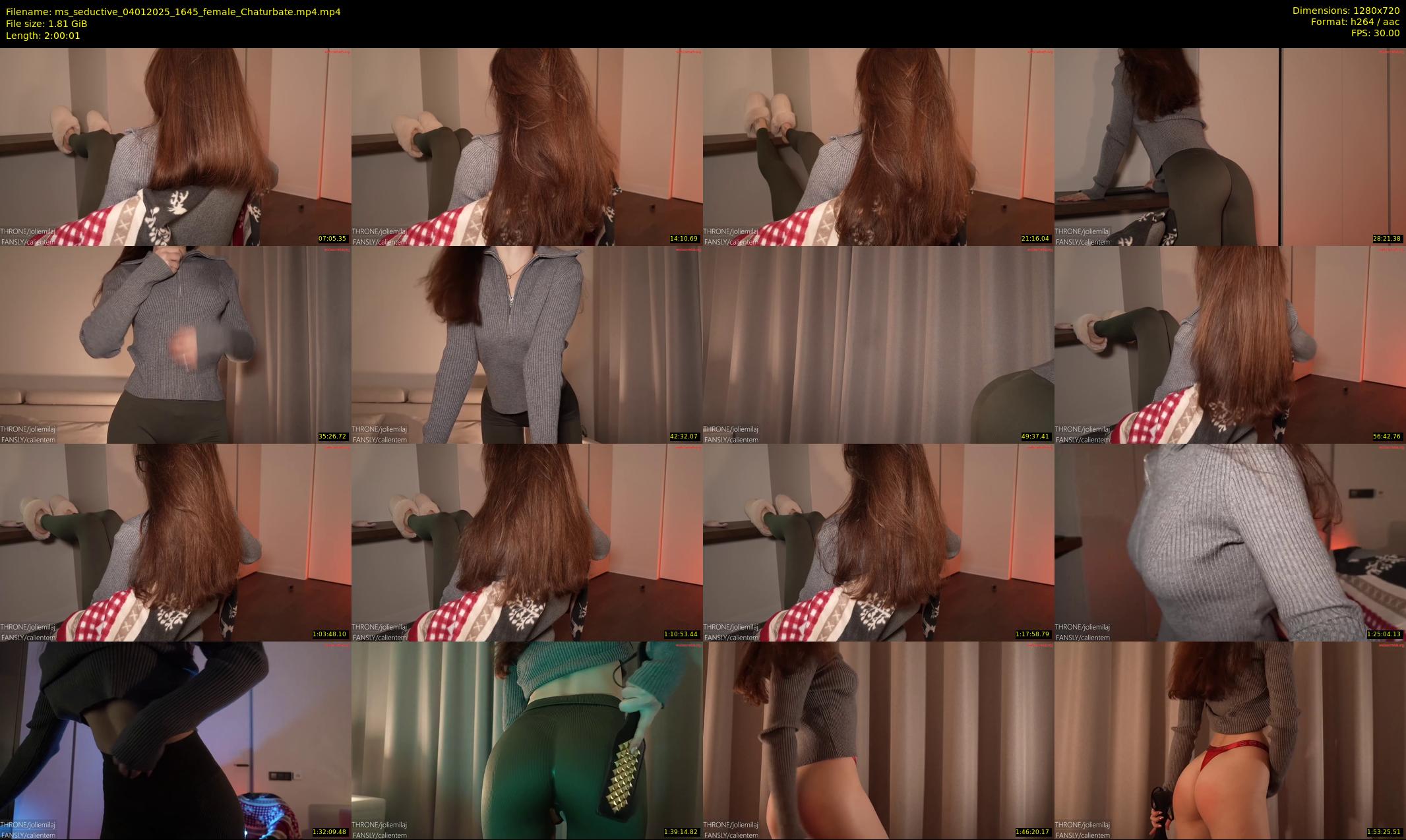 ms_seductive — 121 minute Chaturbate female cam show recording, 720p, Jan 4, 2025