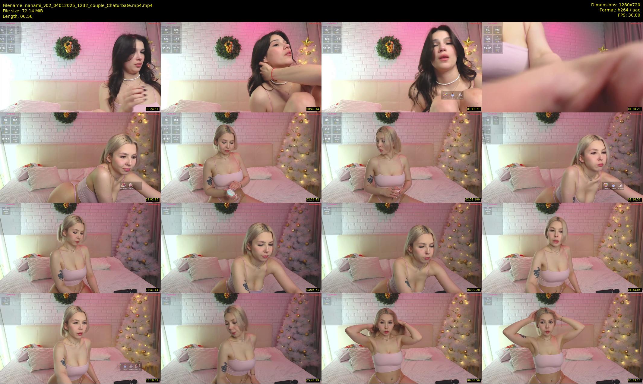 nanami_v02 — 7 minute Chaturbate couple cam show recording, 720p, Jan 4, 2025