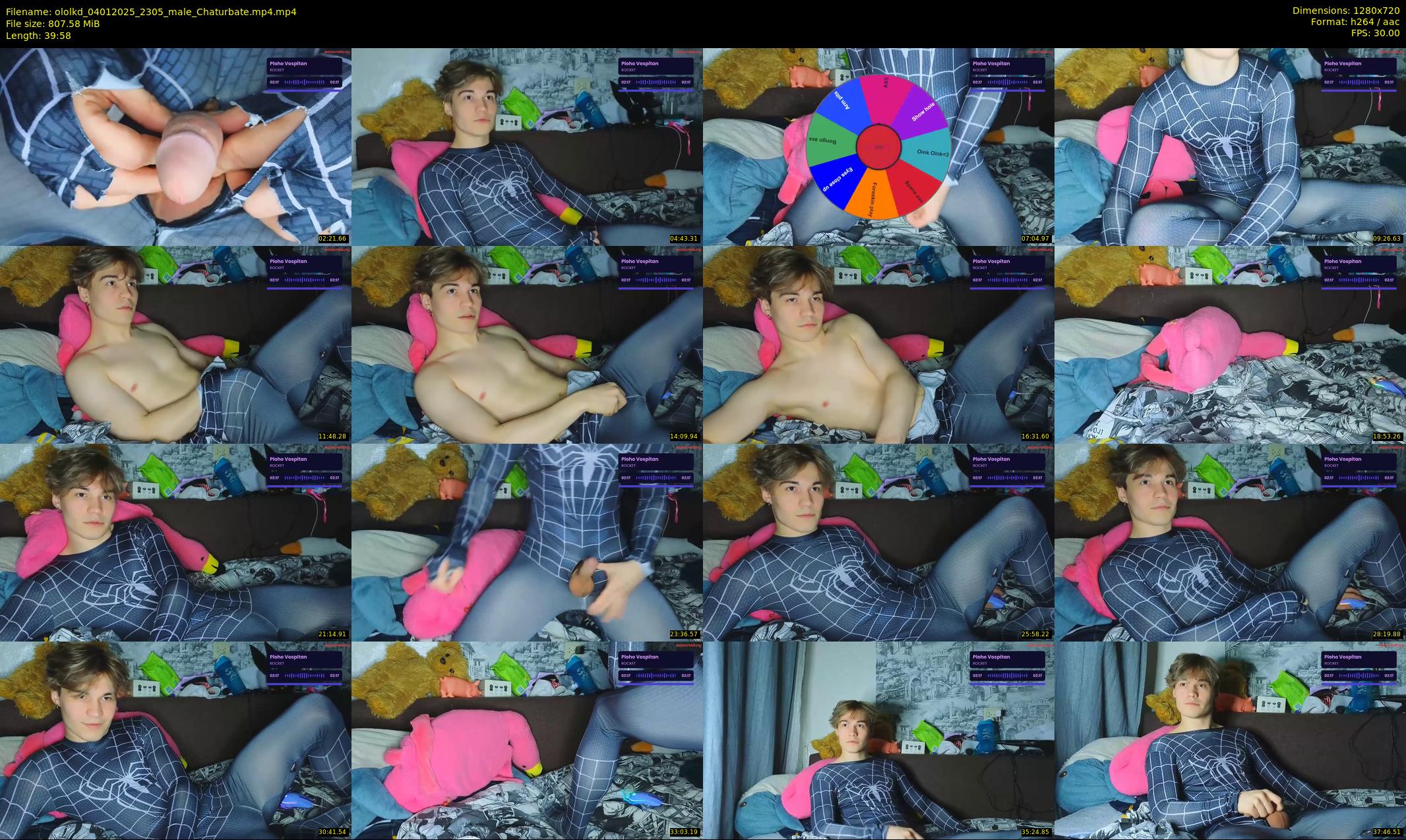 ololkd — 40 minute Chaturbate male cam show recording, 720p, Jan 4, 2025