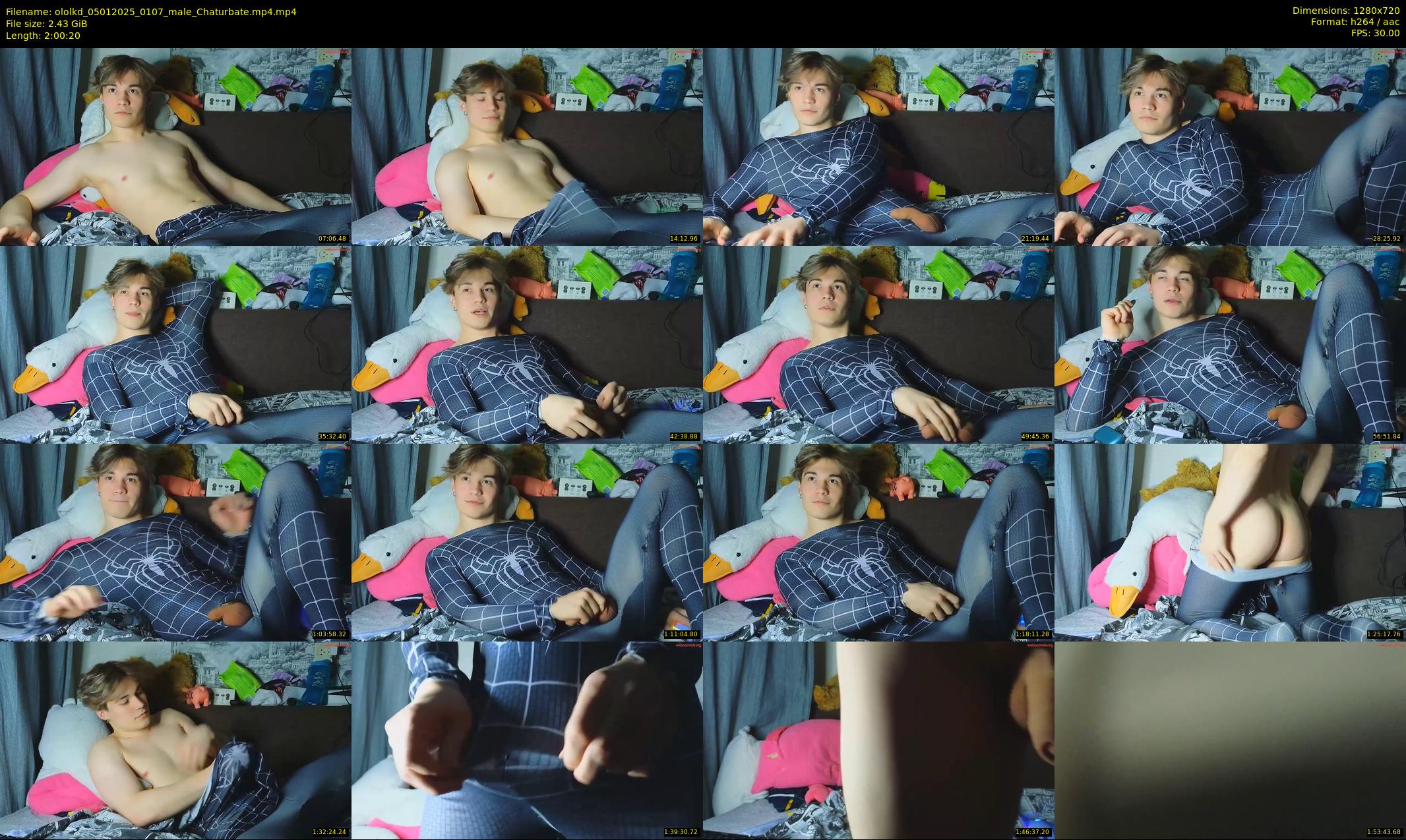 ololkd — 121 minute Chaturbate male cam show recording, 720p, Jan 5, 2025