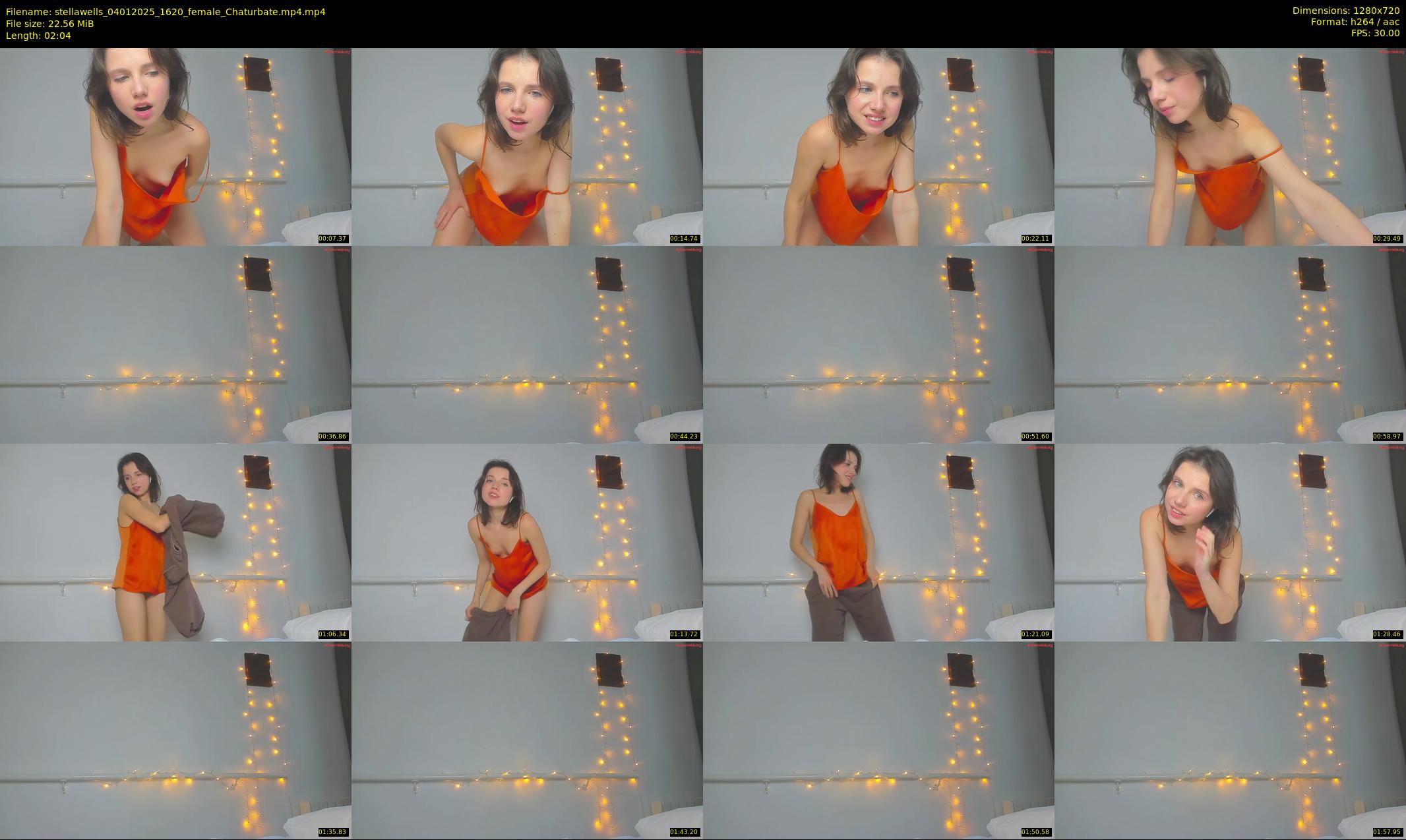 stellawells — 3 minute Chaturbate female cam show recording, 720p, Jan 4, 2025