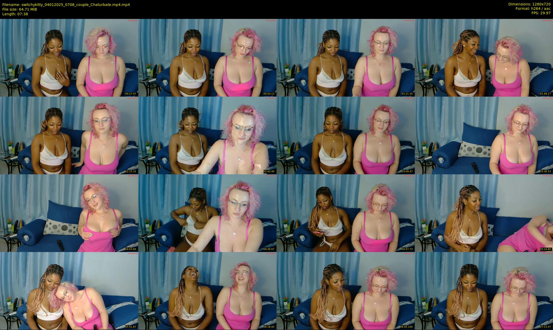 switchykitty — 8 minute Chaturbate female cam show recording, 720p, Jan 4, 2025