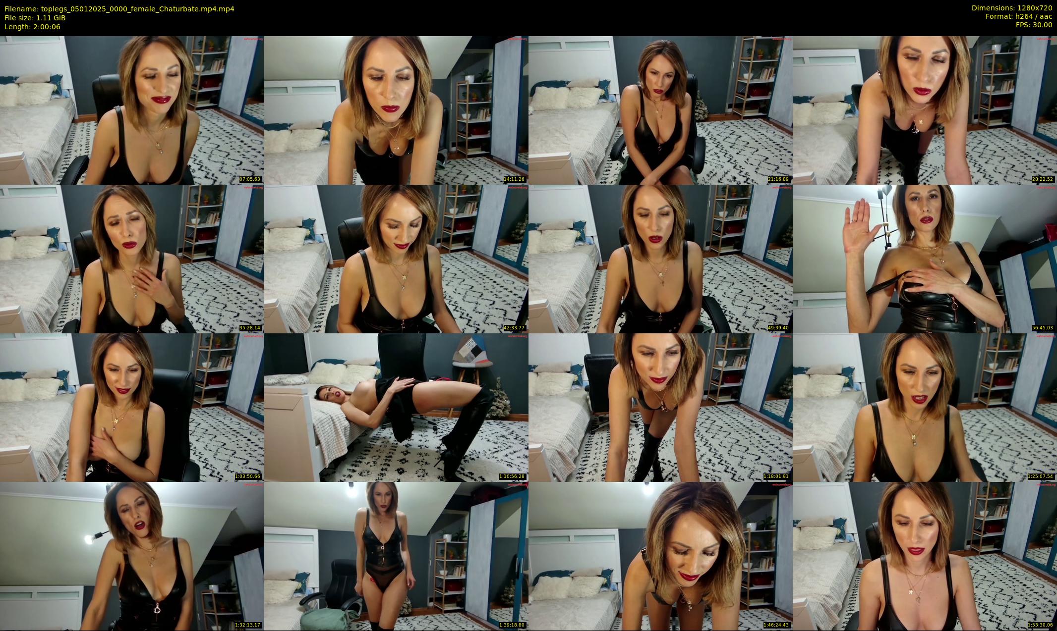 toplegs — 121 minute Chaturbate female cam show recording, 720p, Jan 5, 2025