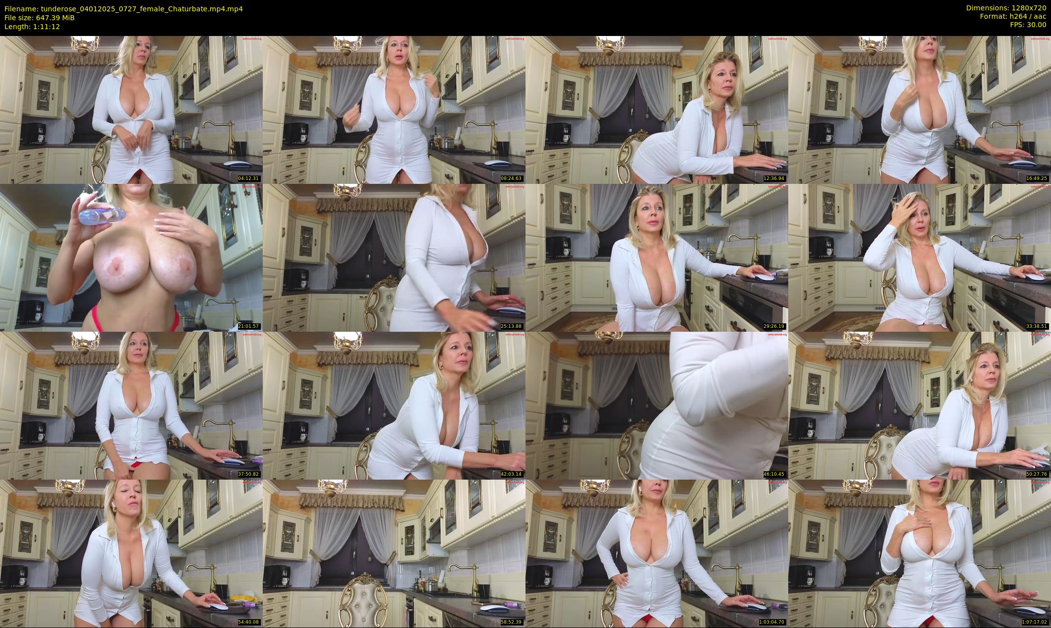 tunderose — 72 minute Chaturbate female cam show recording, 720p, Jan 4, 2025