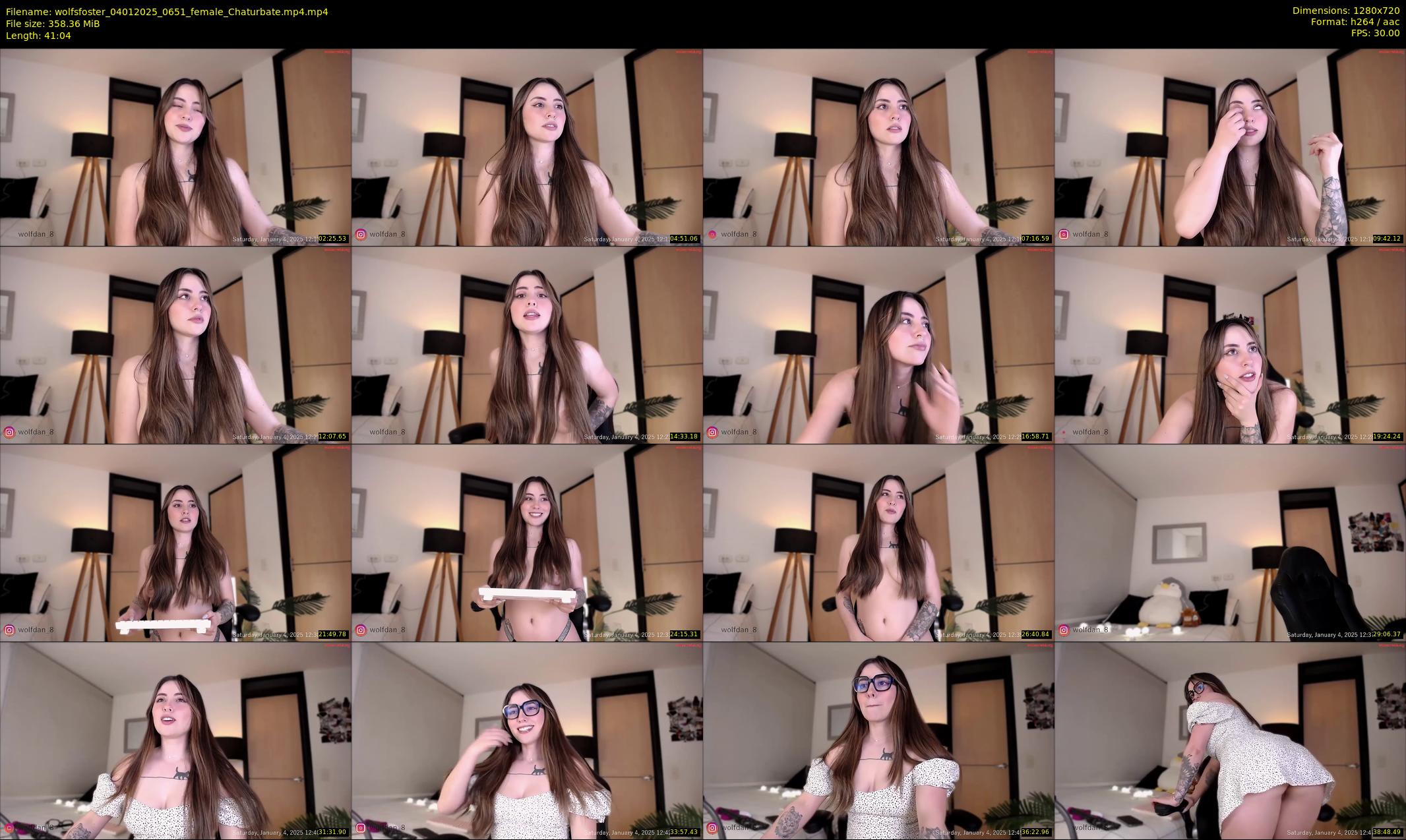 wolfsfoster — 42 minute Chaturbate couple cam show recording, 720p, Jan 4, 2025
